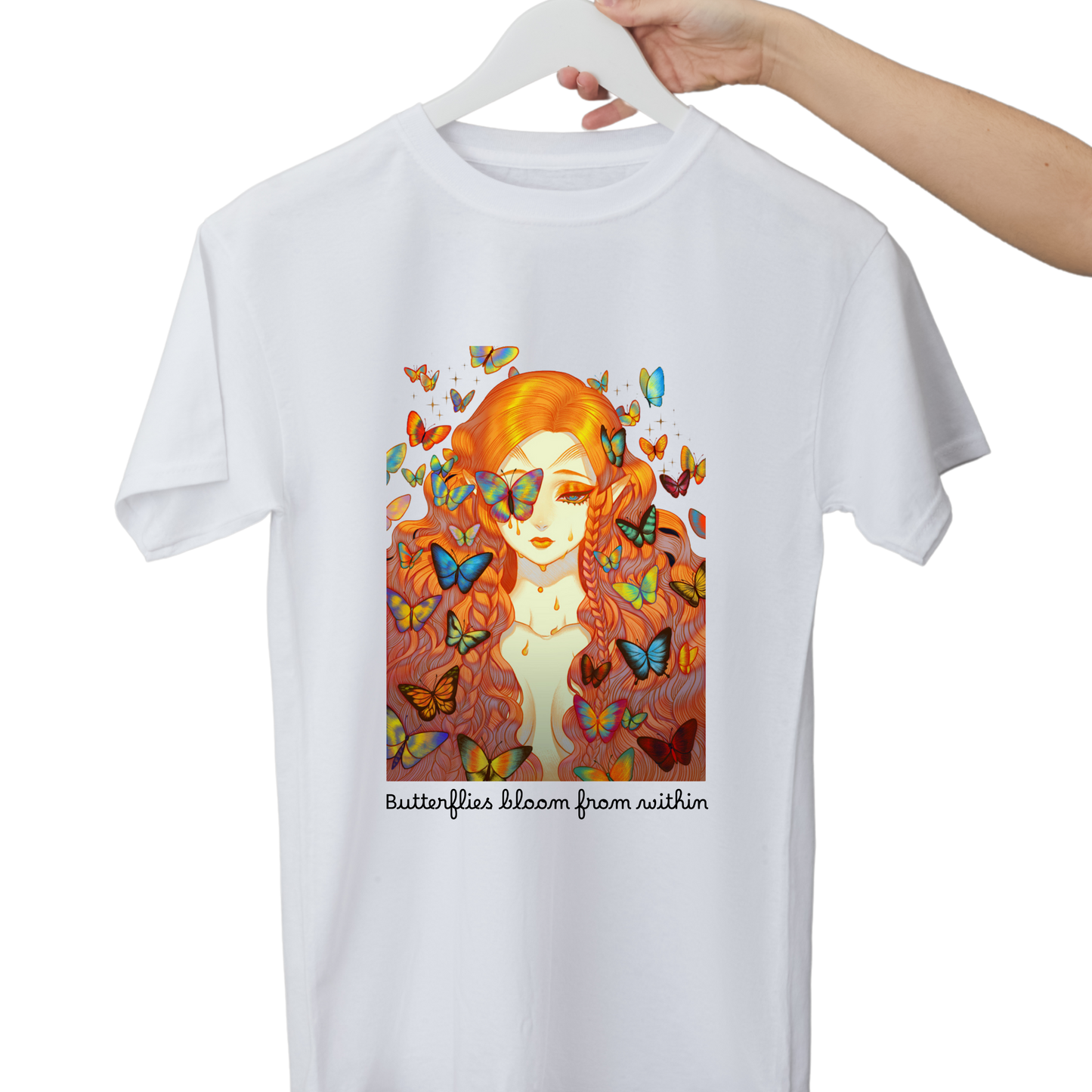 Women Printed Cotton T Shirt | Round Neck | Half Sleeves| 100% Cotton | Regular Fit T-Shirt | Teen | Teen Vibes