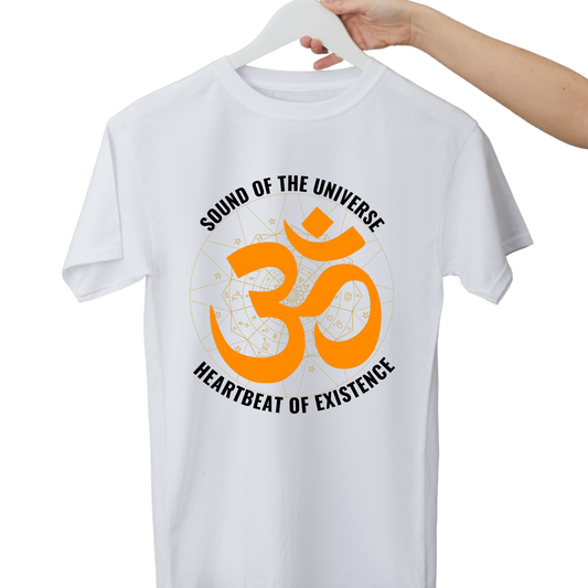 Unisex Printed Cotton T Shirt | Aastha | Trust | Belief | Round Neck | Half Sleeves|100% Cotton Regular Fit T-Shirt | Women | Men | Teen | Teen Vibes