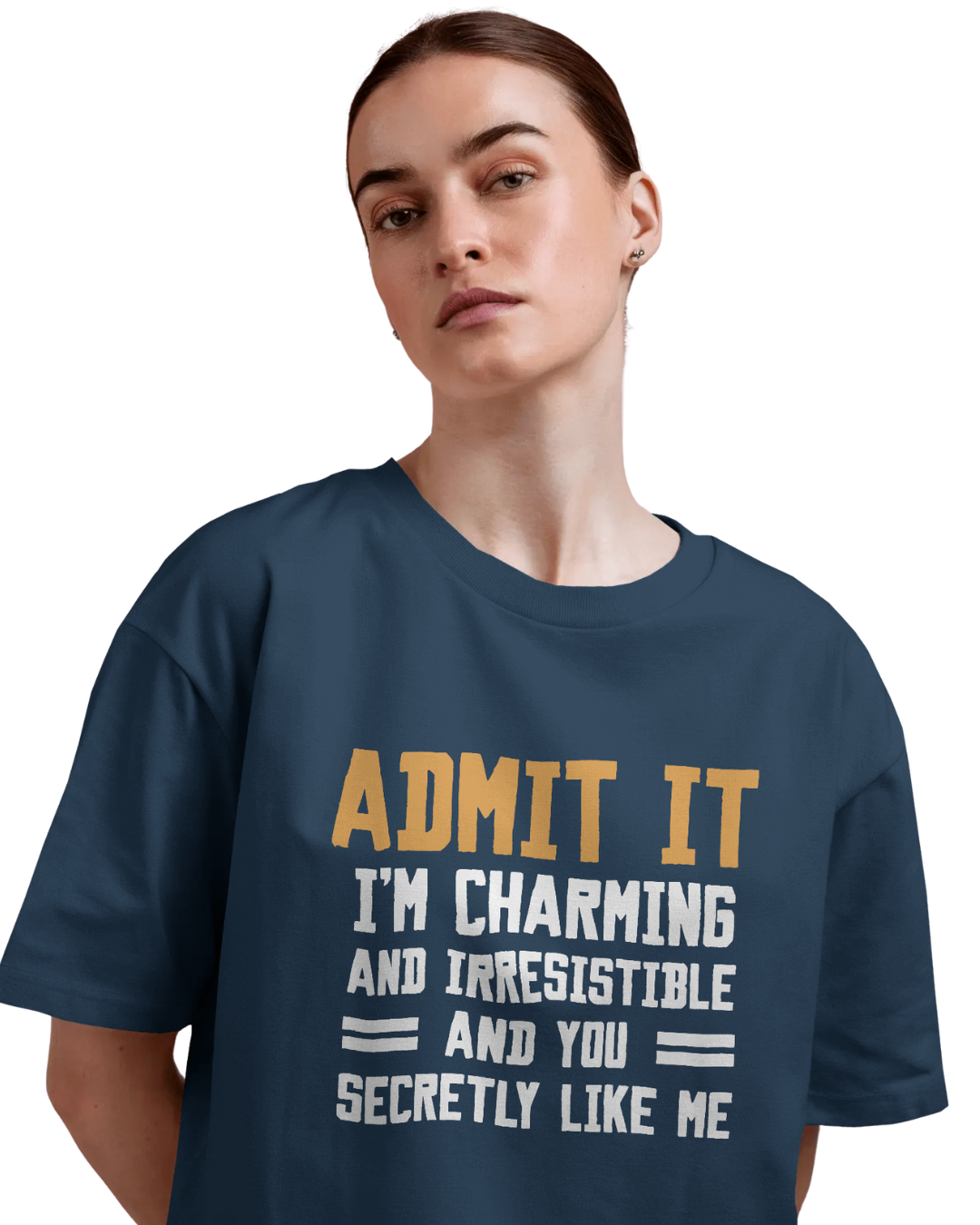 Women Oversize Tee |Street wear | Casual Wear | 100% Cotton T Shirt | Round Neck | Half Sleeves| Vibrant Colors