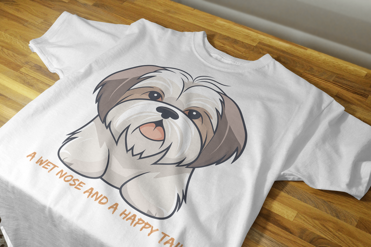 Unisex Printed Cotton T Shirt | Dog Lovers | Round Neck | Half Sleeves|100% Cotton Regular Fit T-Shirt | Women | Men |