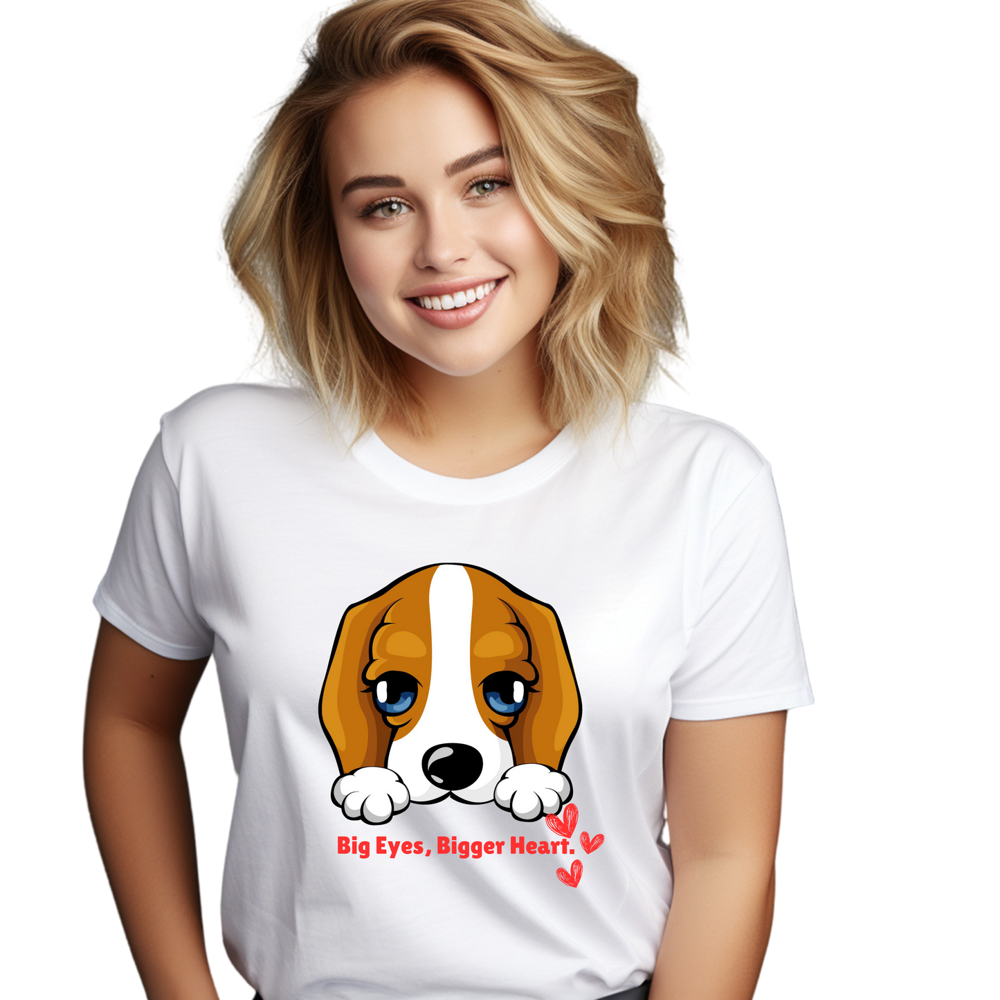 Unisex Printed Cotton T Shirt | Dog Lovers | Round Neck | Half Sleeves|100% Cotton Regular Fit T-Shirt | Women | Men |