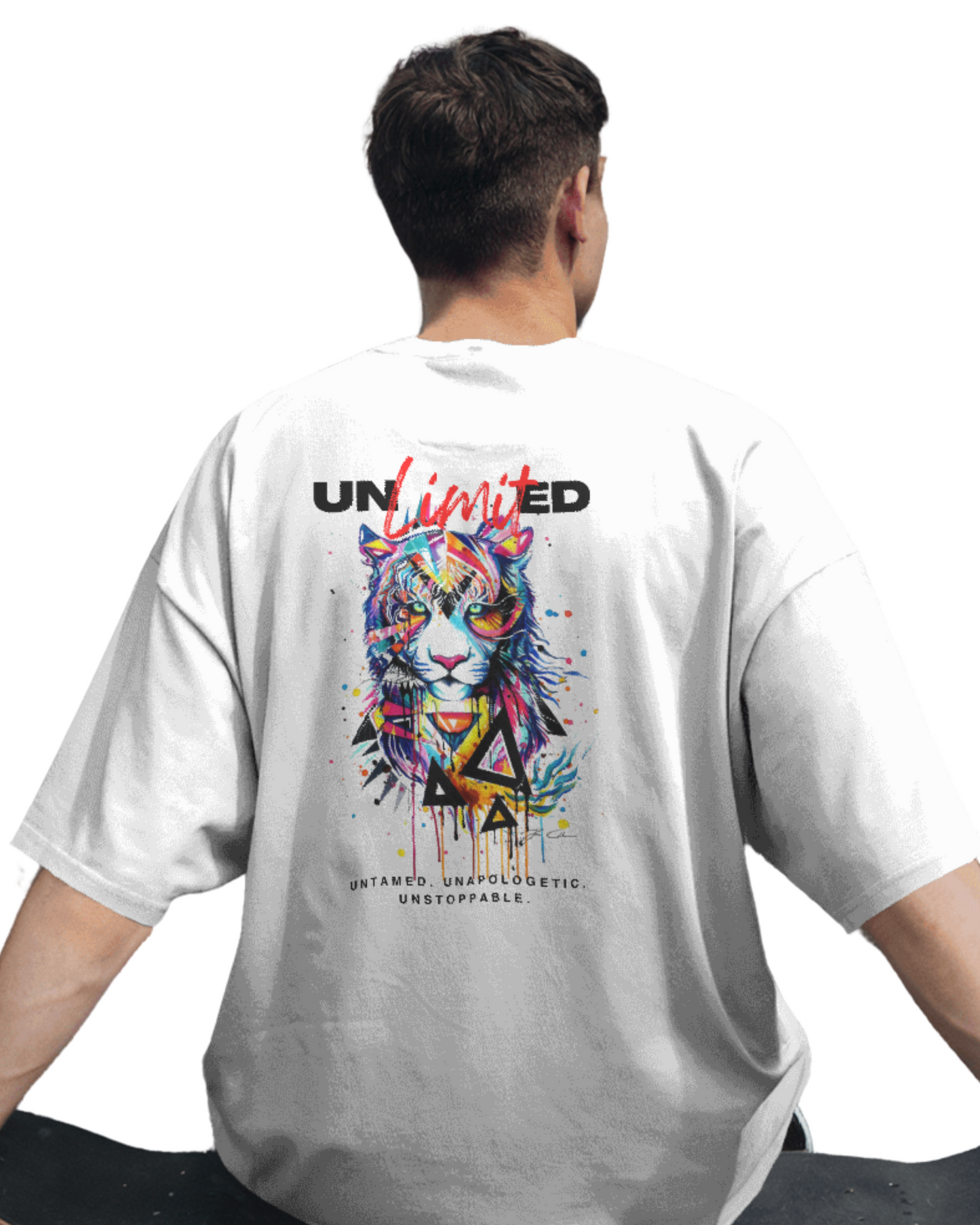 Oversize | Unisex Printed Cotton T Shirt | Round Neck | Half Sleeves|100% Cotton | Women | Men | Teen | Teen Vibes