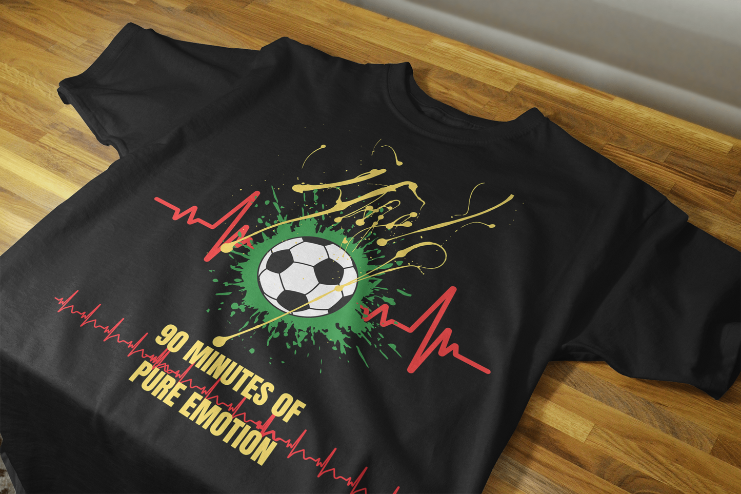 Men’s Printed Cotton T Shirt | Foot Ball |Round Neck | Half Sleeves|100% Cotton | Regular Fit T-Shirt | Teens | Teen Vibes