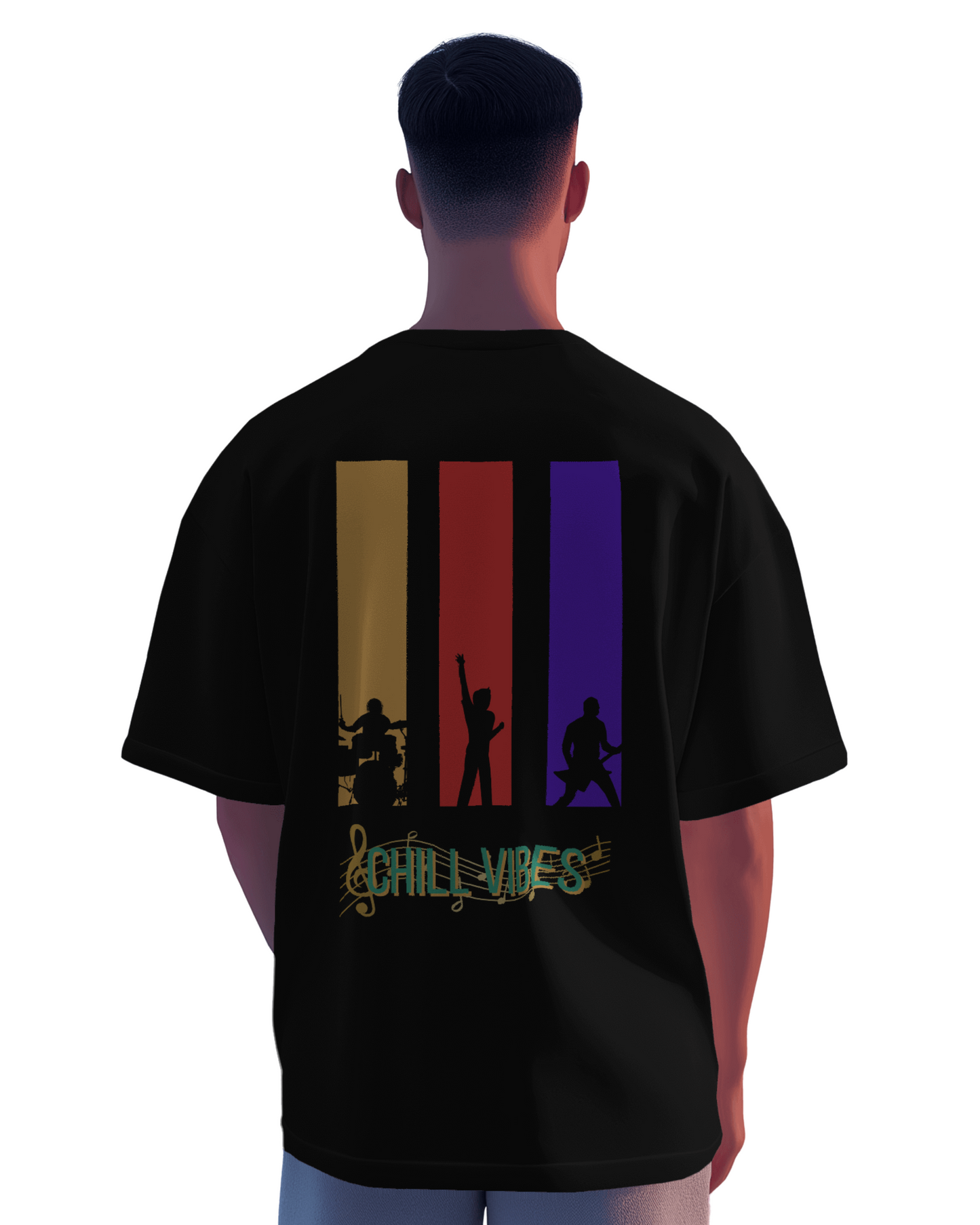 Oversize | Unisex Printed Cotton T Shirt | Round Neck | Half Sleeves|100% Cotton | Women | Men | Teen | Teen Vibes