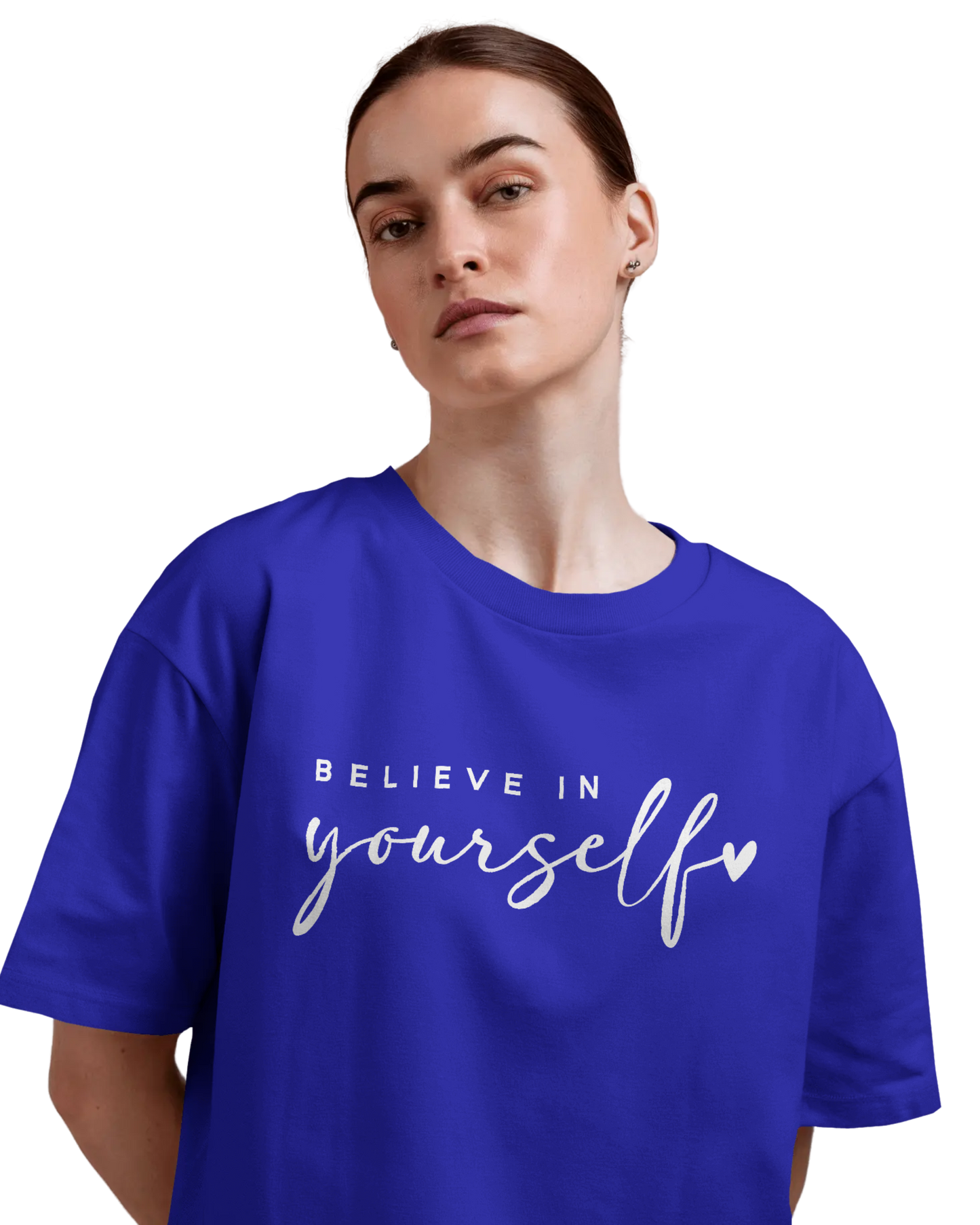 Women Oversize Tee | Printed | 100% Cotton T Shirt | Round Neck | Half Sleeves| Designed by NEOX | Vibrant Colors