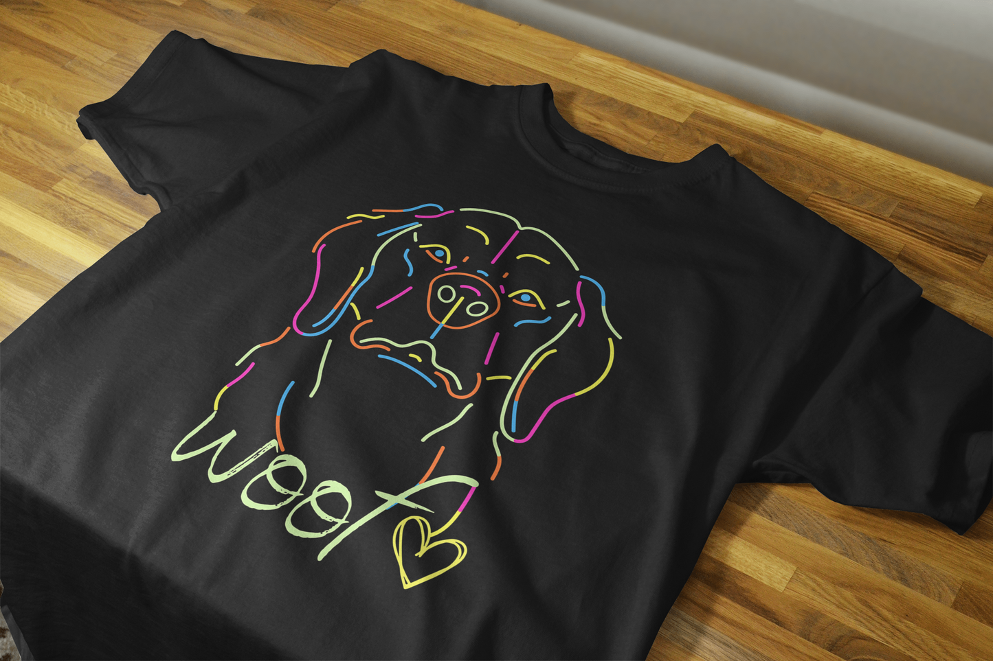 Unisex Printed Cotton T Shirt | Dog Lovers | Round Neck | Half Sleeves|100% Cotton Regular Fit T-Shirt | Women | Men |
