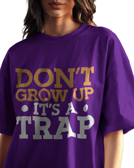 Women Oversize Tee |Street wear | Casual Wear | 100% Cotton T Shirt | Round Neck | Half Sleeves| Vibrant Colors