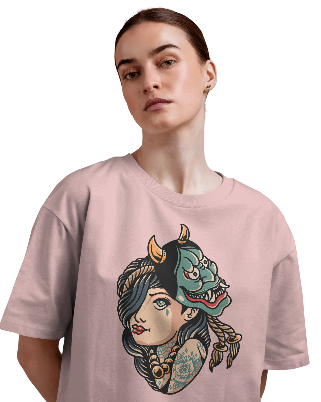 Women Oversize Tee |Street wear | Casual Wear | 100% Cotton T Shirt | Round Neck | Half Sleeves| Vibrant Colors