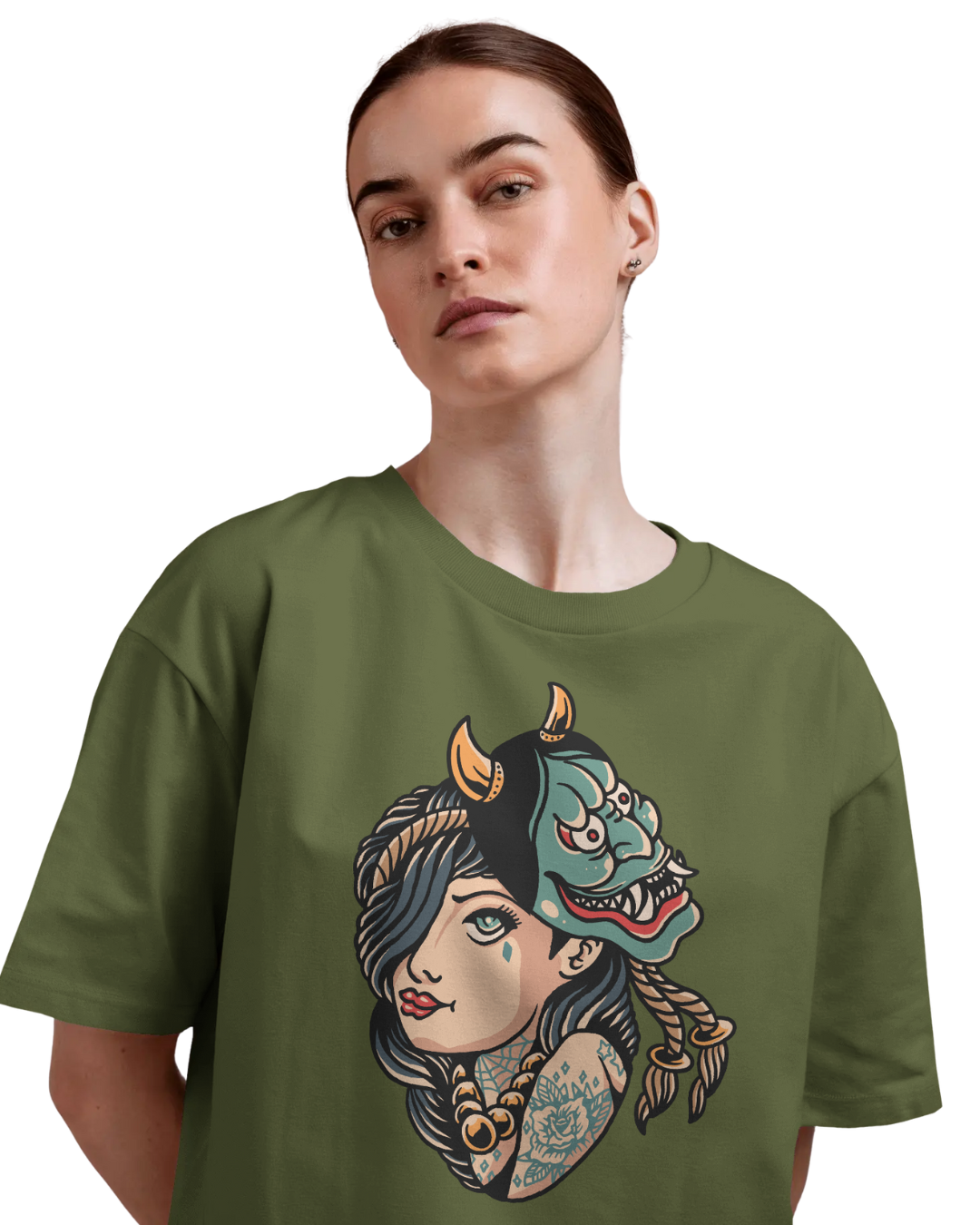 Women Oversize Tee |Street wear | Casual Wear | 100% Cotton T Shirt | Round Neck | Half Sleeves| Vibrant Colors