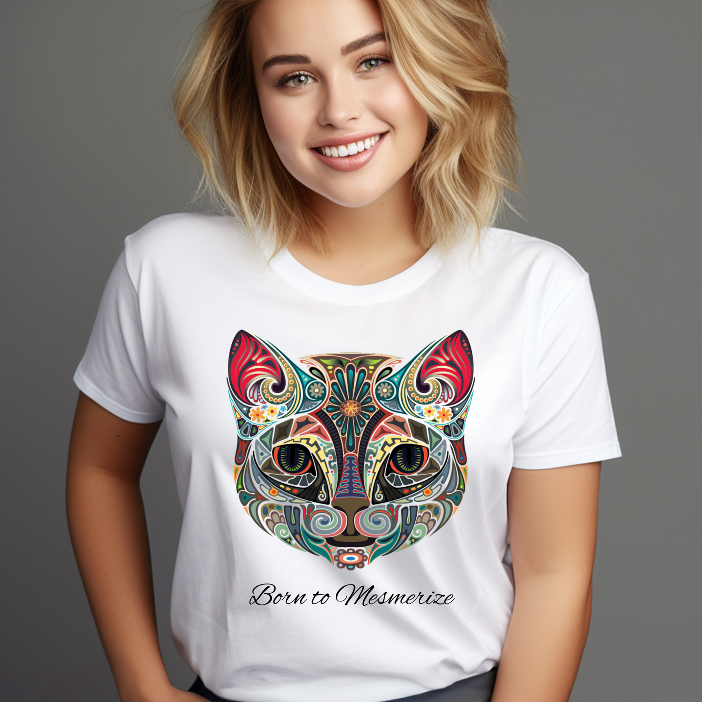 Women Printed Cotton T Shirt | Round Neck | Half Sleeves| 100% Cotton Regular Fit T-Shirt | Teen | Teen Vibes