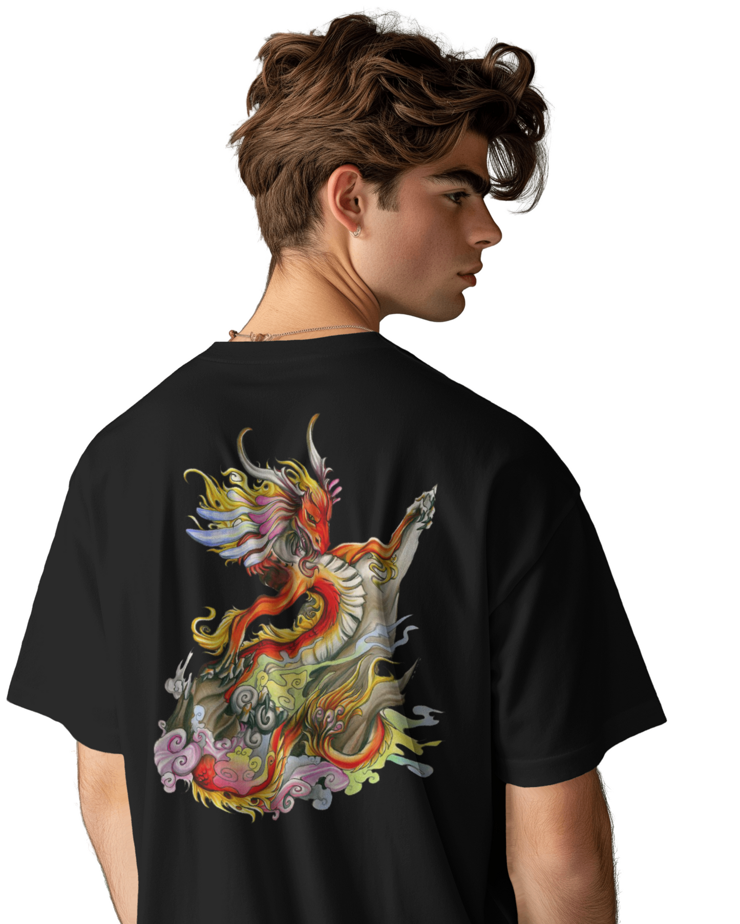Oversize | Unisex Printed Cotton T Shirt | Round Neck | Half Sleeves|100% Cotton | Women | Men | Teen | Teen Vibes