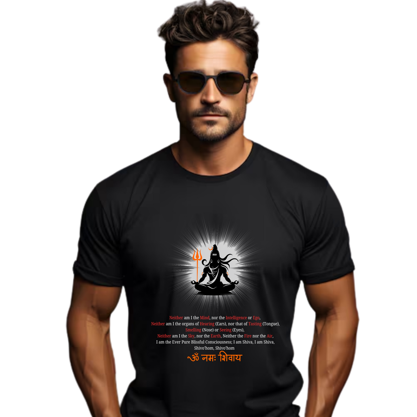 Unisex Printed Cotton T Shirt | Aastha | Trust | Belief | Round Neck | Half Sleeves|100% Cotton Regular Fit T-Shirt | Women | Men | Teen | Teen Vibes