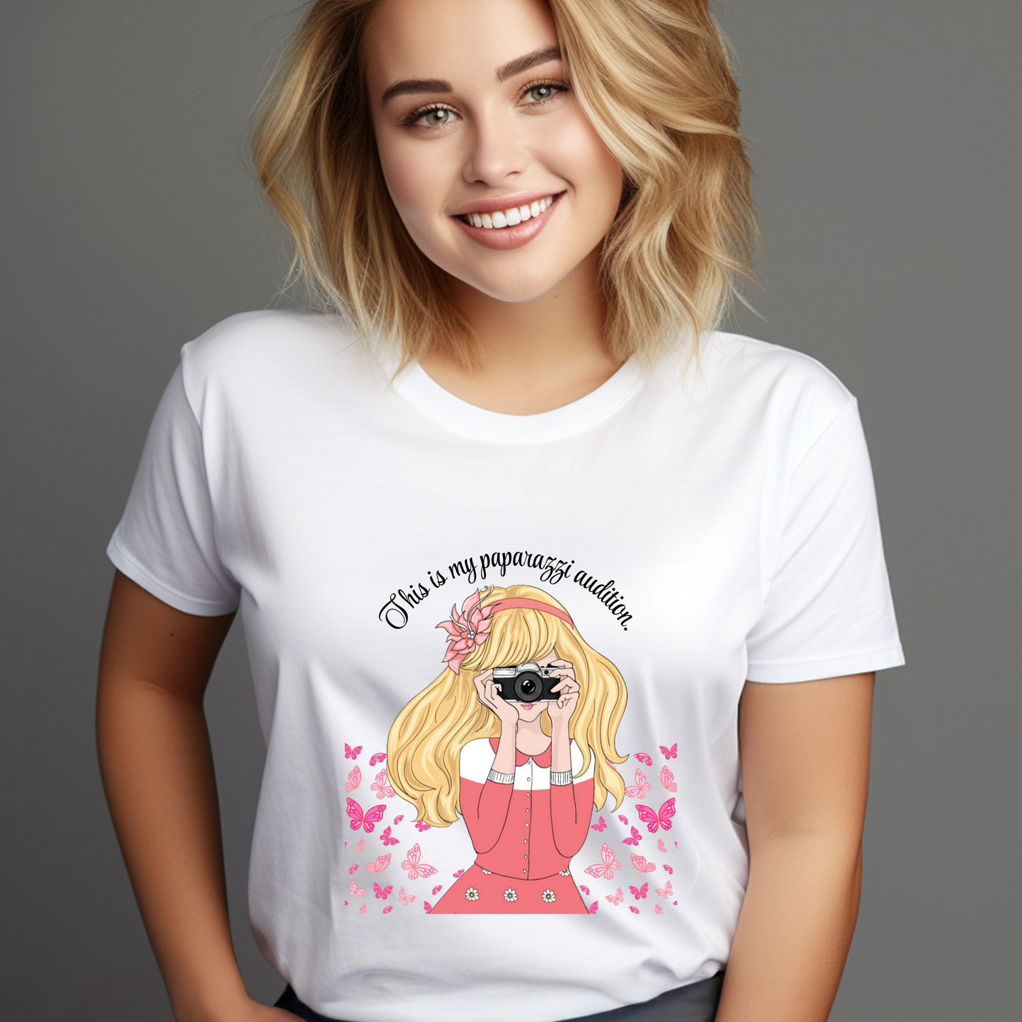 Women Printed Cotton T Shirt | Round Neck | Half Sleeves| 100% Cotton | Regular Fit T-Shirt | Teen | Teen Vibes