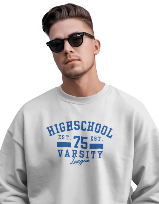 Unisex Oversize Sweatshirt | 400 GSM Heavyweight Fleece | Relaxed Fit | Premium Winter Wear | Men| Women |Teens | Frostline |Classic Sweatshirt |Warm & Soft