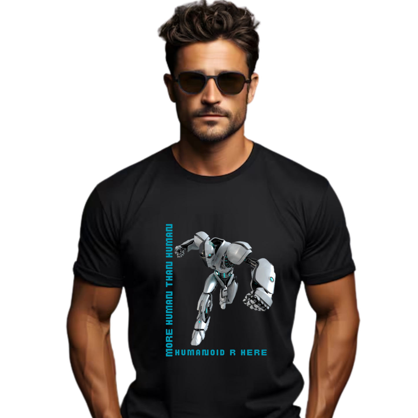Men’s Printed Cotton T Shirt | Futuristic |Round Neck | Half Sleeves|100% Cotton | Regular Fit T-Shirt | Teens | Teen Vibes