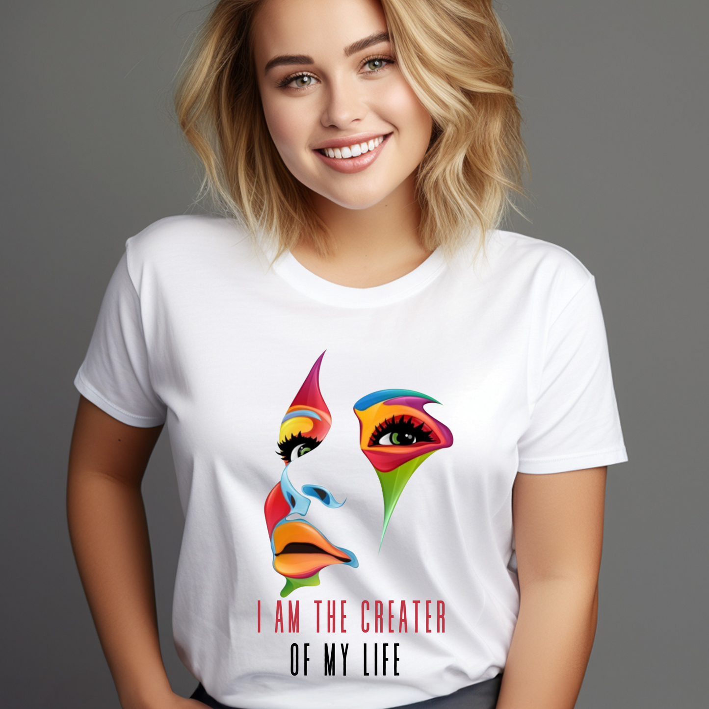 Women Printed Cotton T Shirt | Round Neck | Half Sleeves| 100% Cotton | Regular Fit T-Shirt | Teen | Teen Vibes