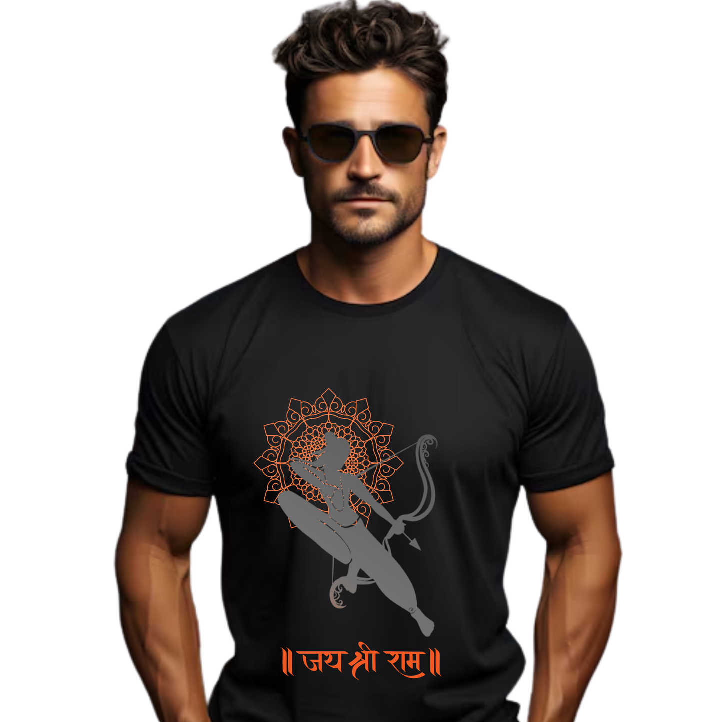 Unisex Printed Cotton T Shirt | Aastha | Trust | Belief | Round Neck | Half Sleeves|100% Cotton Regular Fit T-Shirt | Women | Men | Teen | Teen Vibes