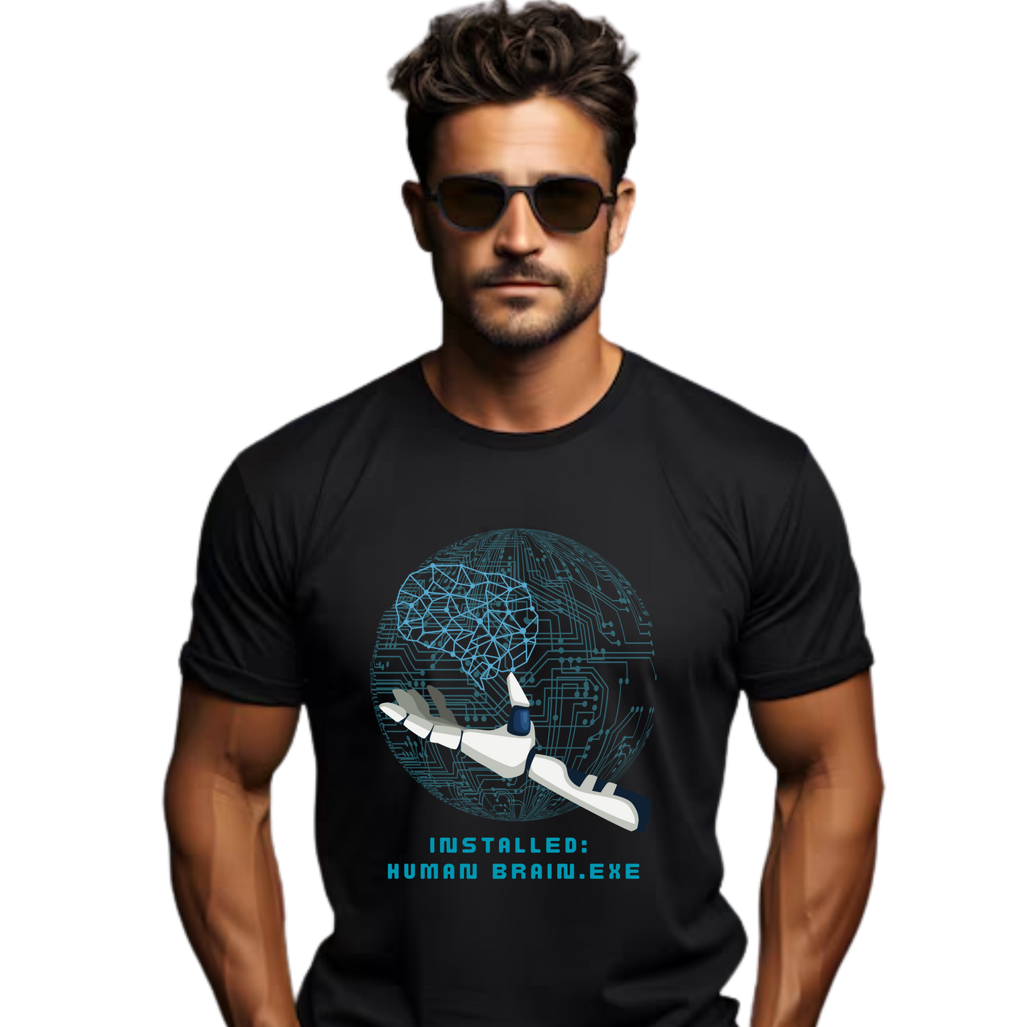 Men’s Printed Cotton T Shirt | Futuristic |Round Neck | Half Sleeves|100% Cotton | Regular Fit T-Shirt | Teens | Teen Vibes