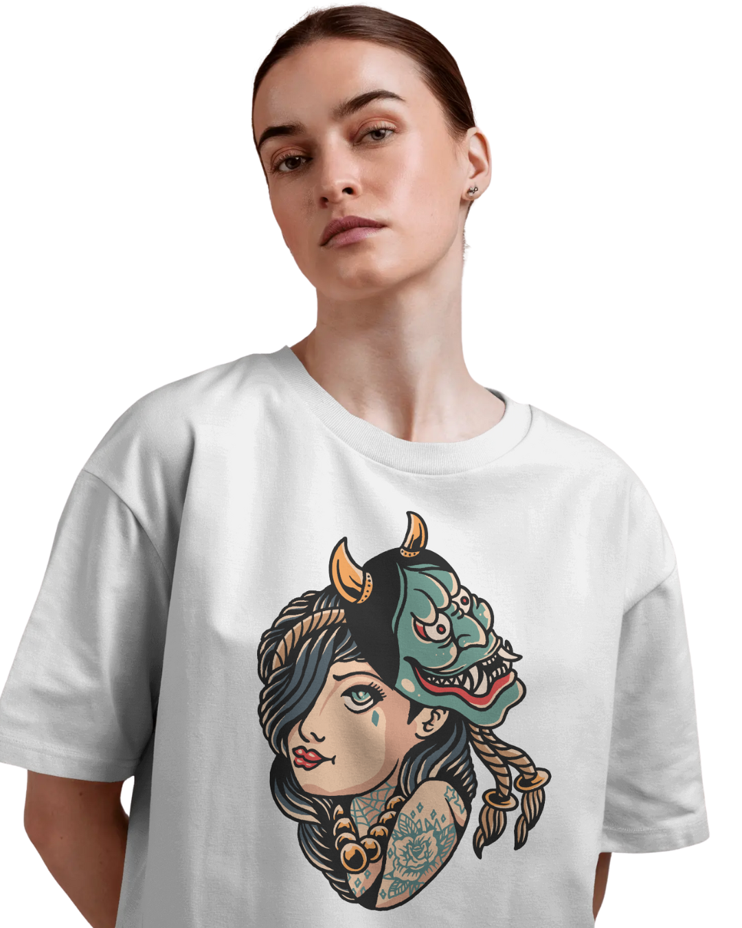 Women Oversize Tee |Street wear | Casual Wear | 100% Cotton T Shirt | Round Neck | Half Sleeves| Vibrant Colors