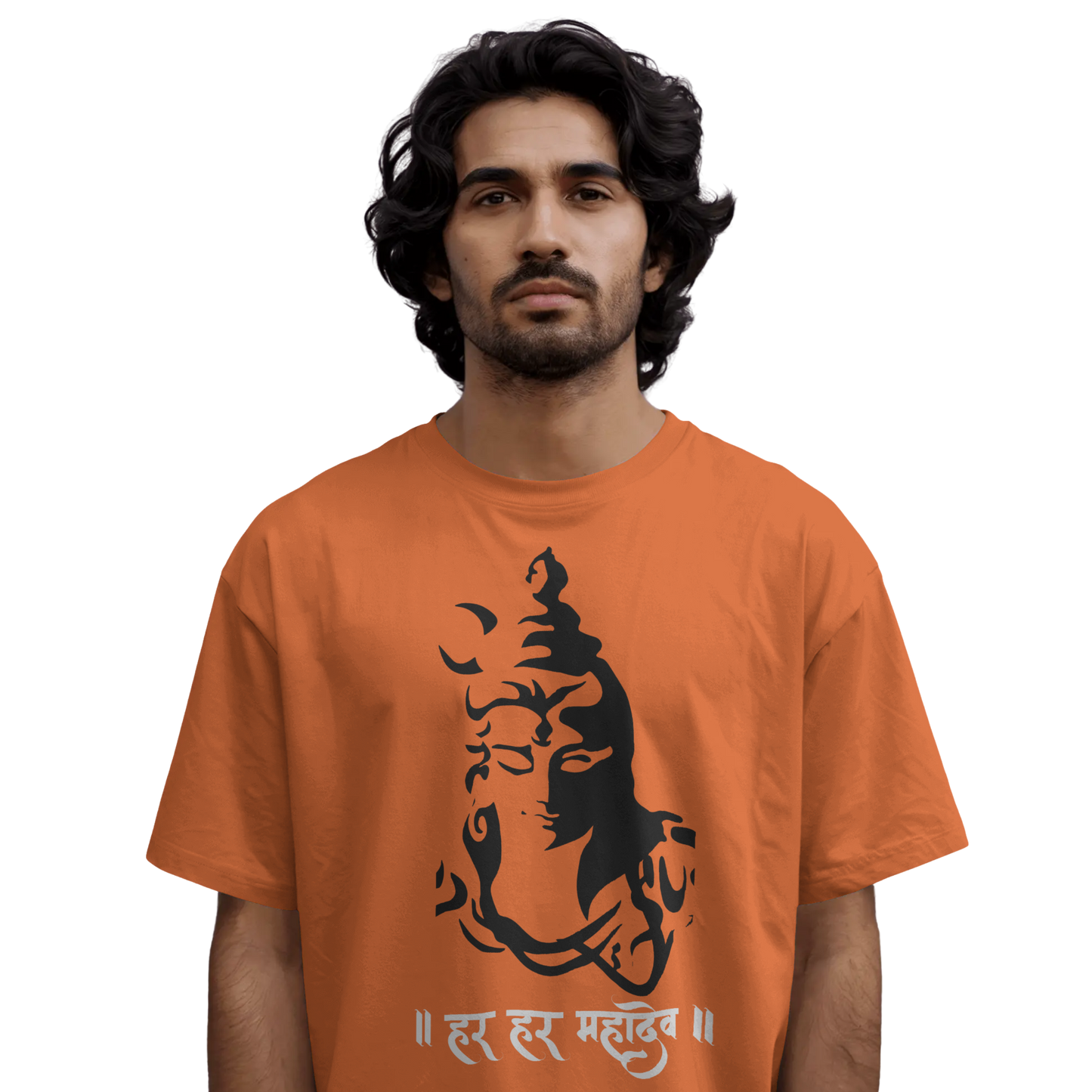 Unisex Printed Cotton T Shirt | Aastha | Round Neck | Half Sleeves|100% Cotton Regular Fit T-Shirt | Women | Men |