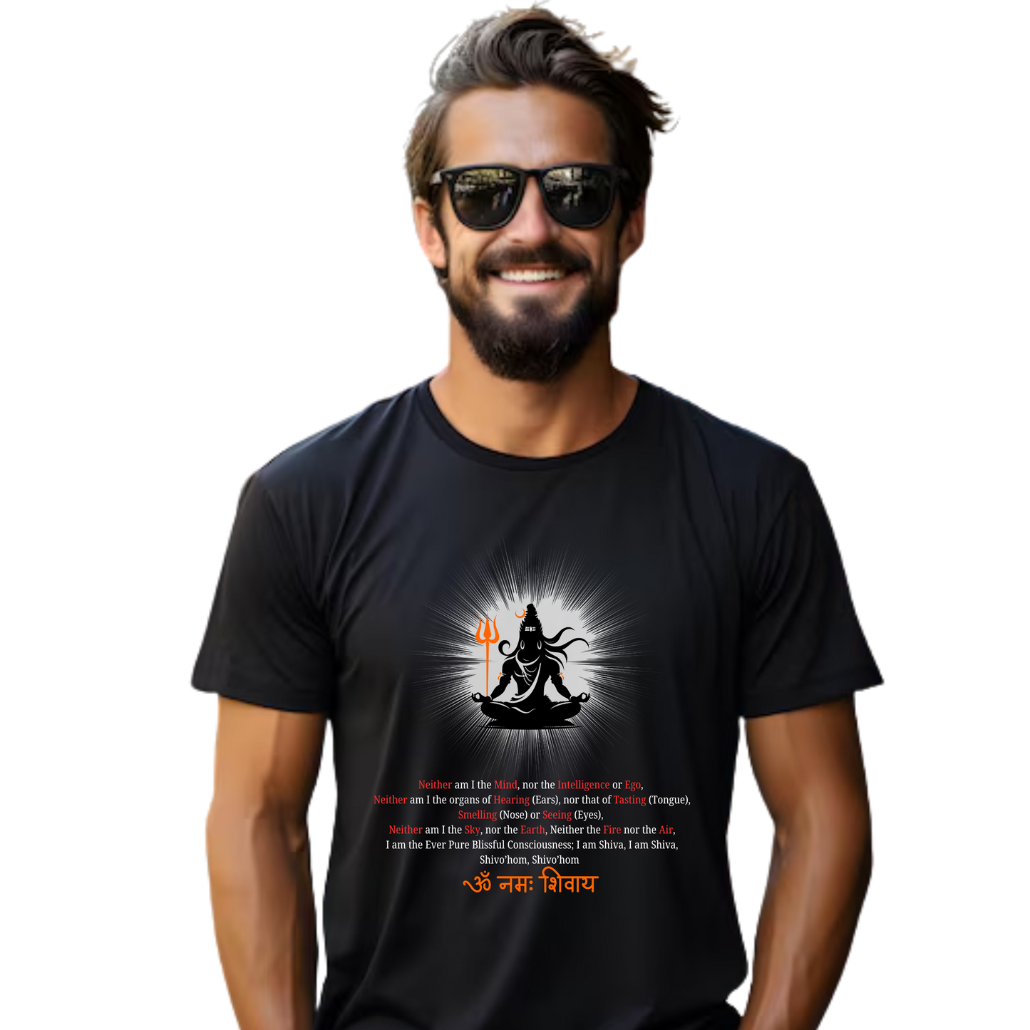 Unisex Printed Cotton T Shirt | Aastha | Trust | Belief | Round Neck | Half Sleeves|100% Cotton Regular Fit T-Shirt | Women | Men | Teen | Teen Vibes