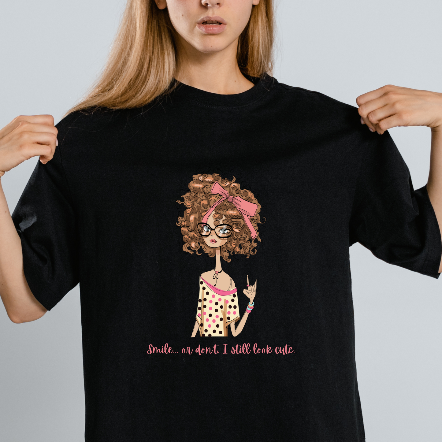 Women Printed Cotton T Shirt | Round Neck | Half Sleeves| 100% Cotton | Regular Fit T-Shirt | Teen | Teen Vibes