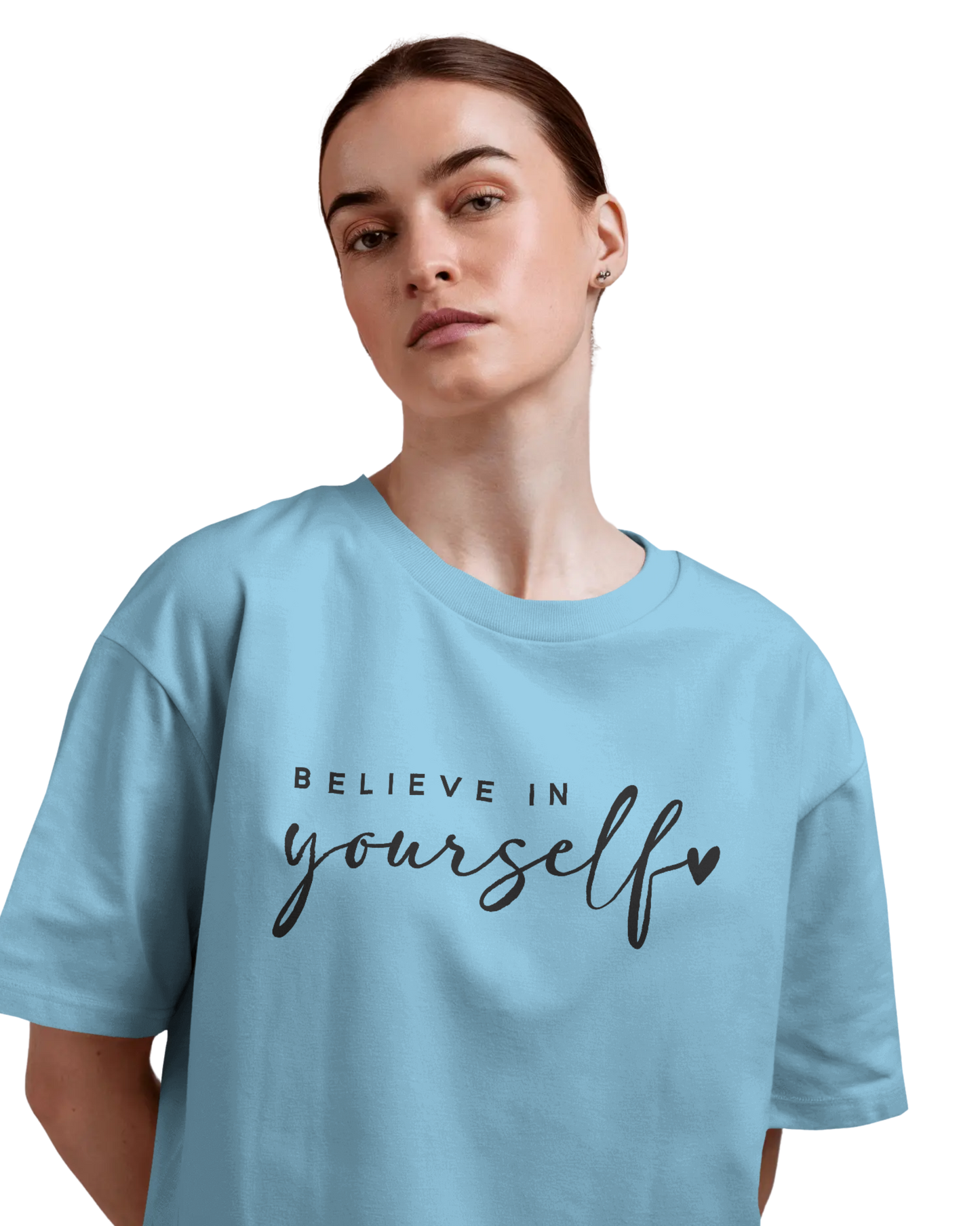 Women Oversize Tee | Printed | 100% Cotton T Shirt | Round Neck | Half Sleeves| Designed by NEOX | Vibrant Colors