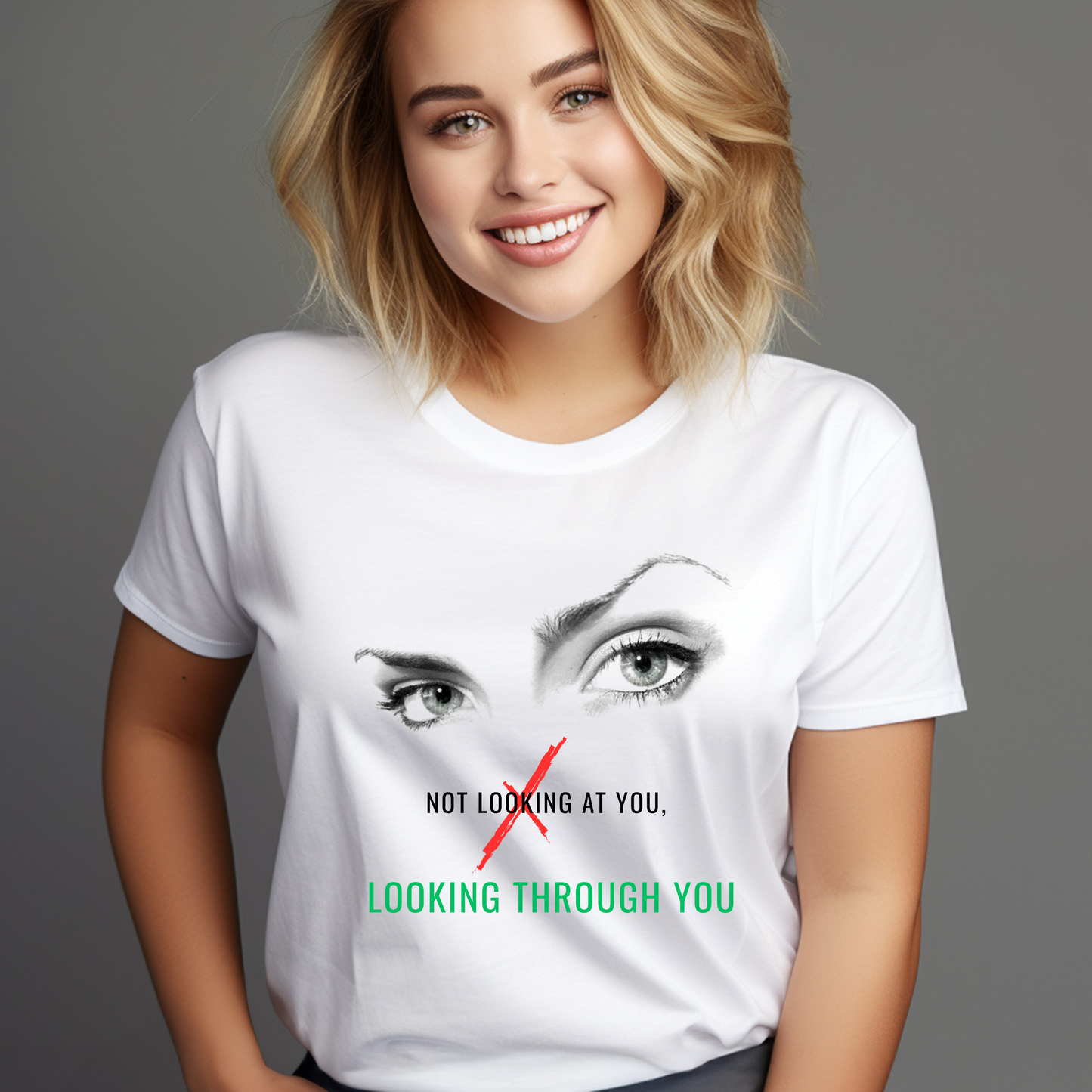 Women Printed Cotton T Shirt | Round Neck | Half Sleeves| 100% Cotton | Regular Fit T-Shirt | Teen | Teen Vibes