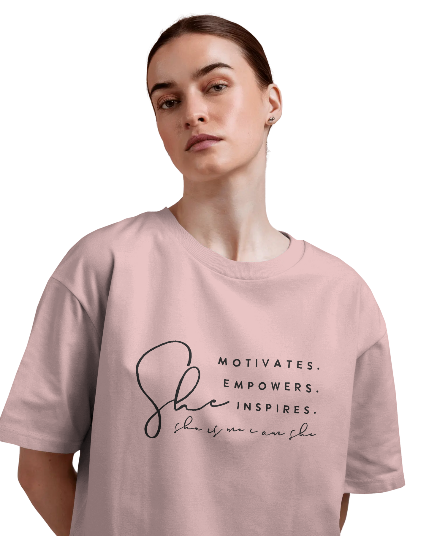 Women Oversize Tee | Printed | 100% Cotton T Shirt | Round Neck | Half Sleeves| Designed by NEOX | Vibrant Colors