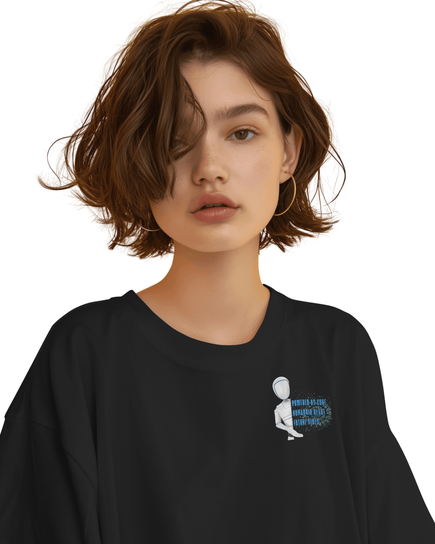 Oversize | Unisex Printed Cotton T Shirt | Round Neck | Half Sleeves|100% Cotton | Women | Men | Teen | Teen Vibes