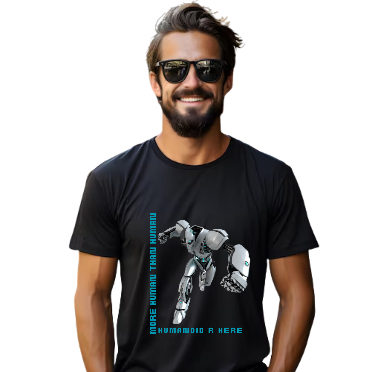 Men’s Printed Cotton T Shirt | Futuristic |Round Neck | Half Sleeves|100% Cotton | Regular Fit T-Shirt | Teens | Teen Vibes