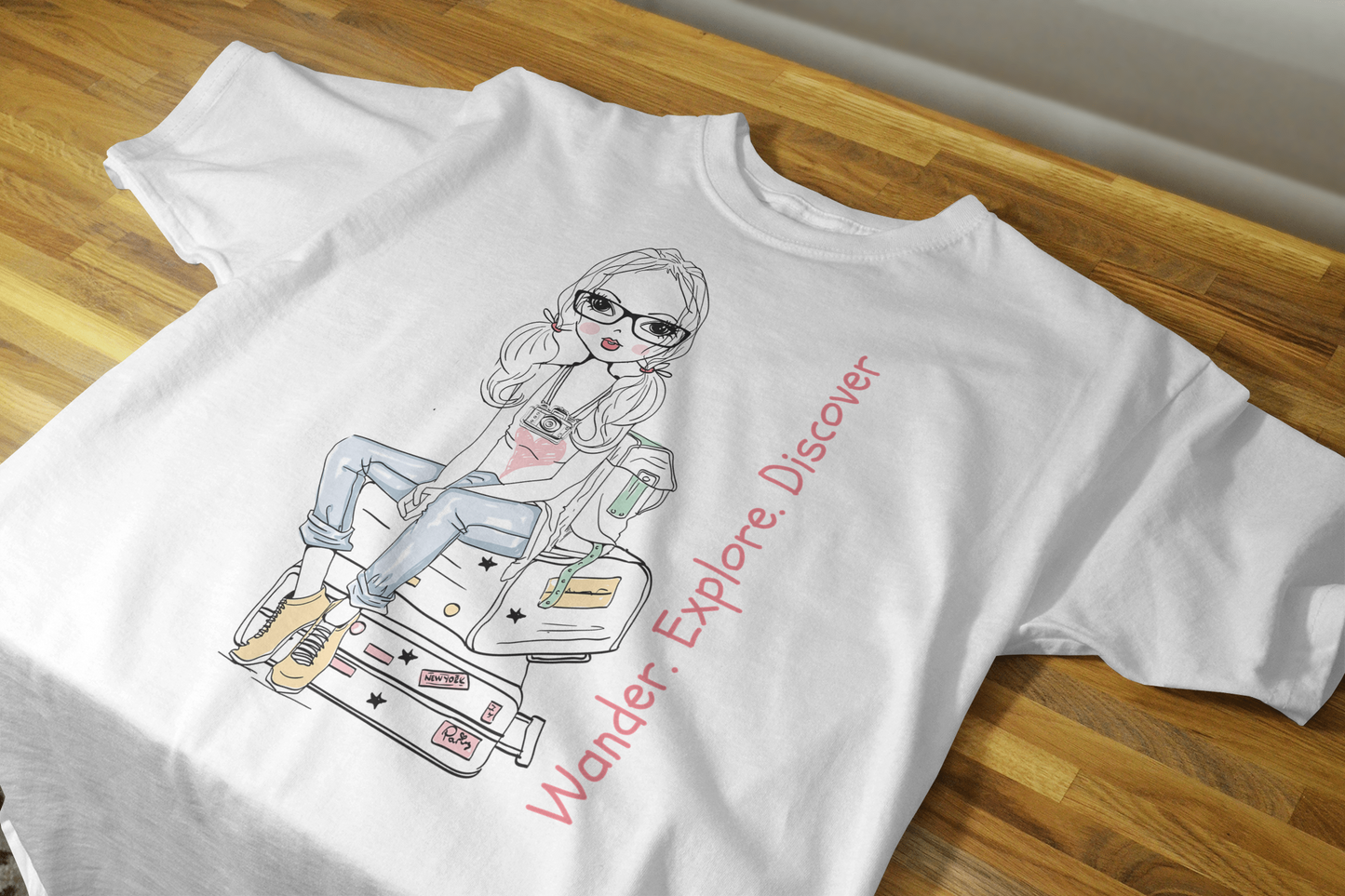 Women Printed Cotton T Shirt | Round Neck | Half Sleeves| 100% Cotton | Regular Fit T-Shirt | Teen | Teen Vibes