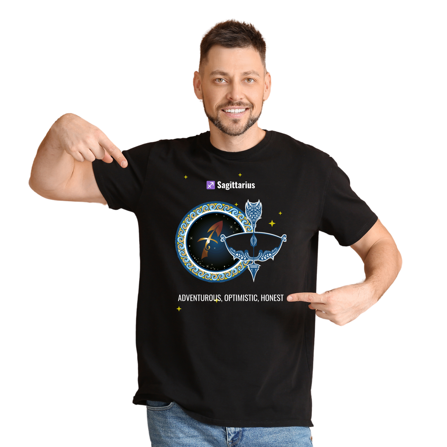 Unisex Printed Cotton T Shirt | Astro | Round Neck | Half Sleeves|100% Cotton Regular Fit T-Shirt | Women | Men | Teen | Teen Vibes