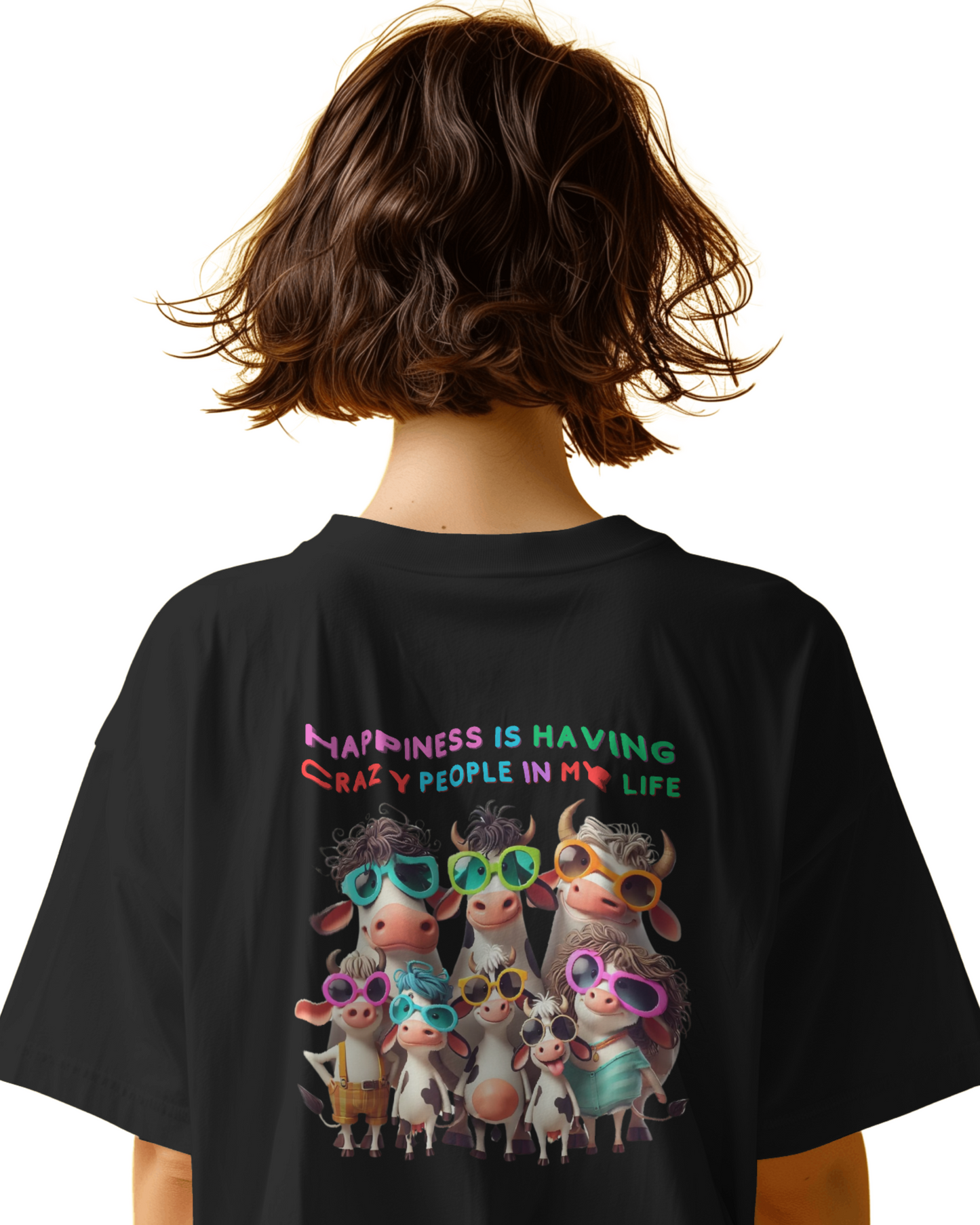 Oversize | Unisex Printed Cotton T Shirt | Round Neck | Half Sleeves|100% Cotton | Women | Men | Teen | Teen Vibes