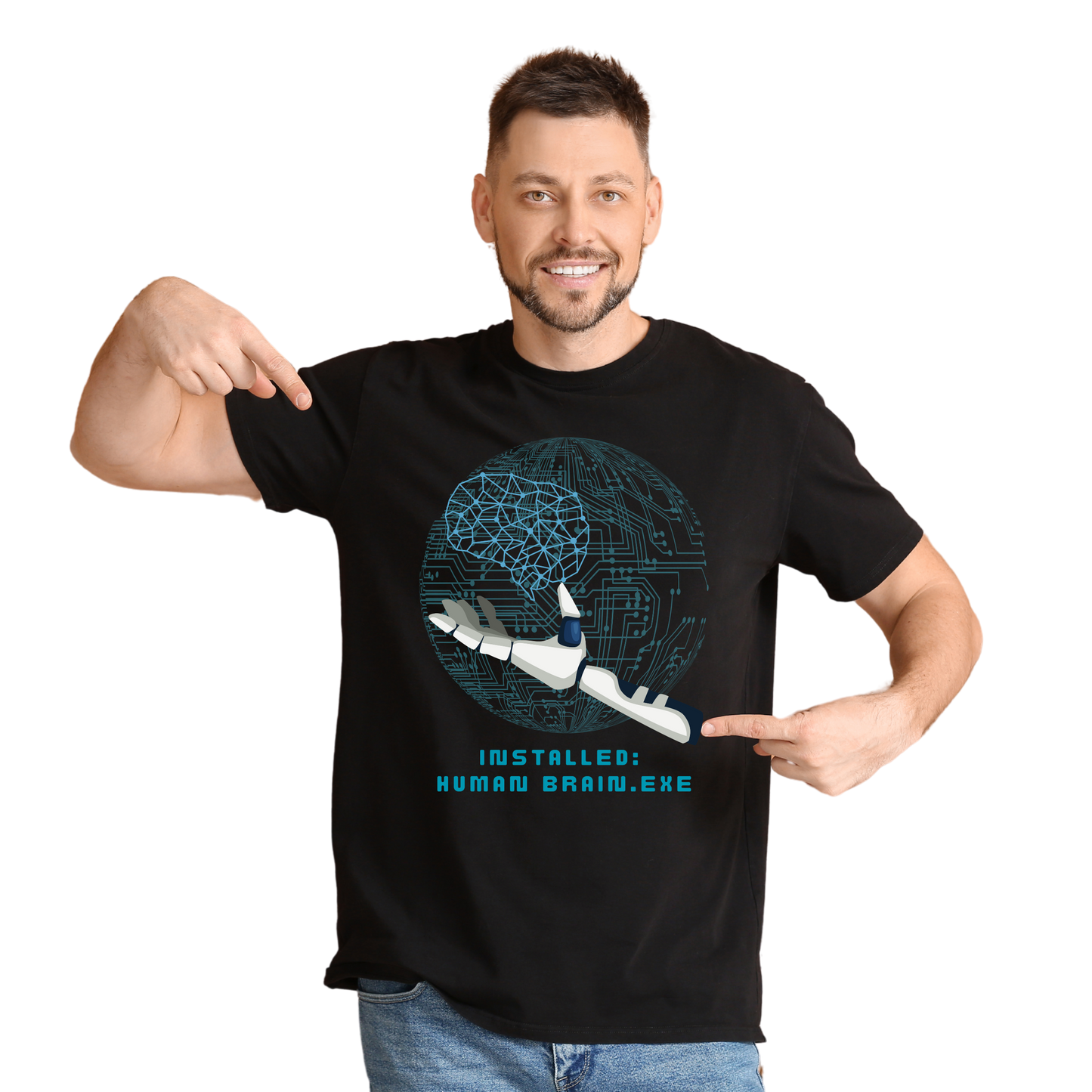 Men’s Printed Cotton T Shirt | Futuristic |Round Neck | Half Sleeves|100% Cotton | Regular Fit T-Shirt | Teens | Teen Vibes