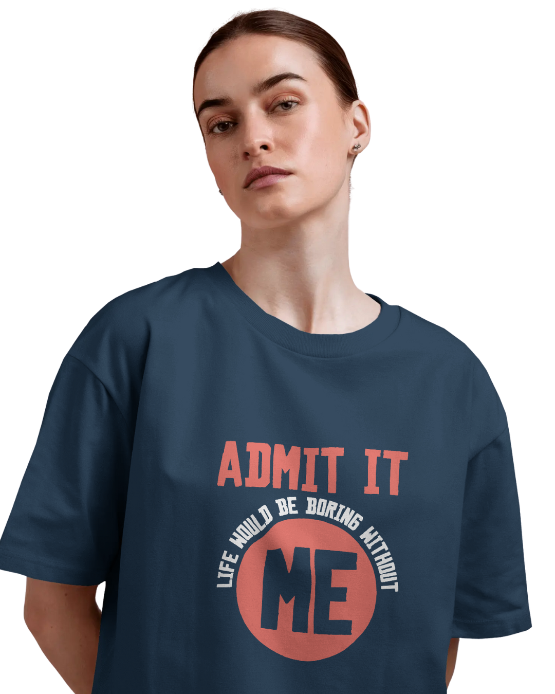 Women Oversize Tee |Street wear | Casual Wear | 100% Cotton T Shirt | Round Neck | Half Sleeves| Vibrant Colors