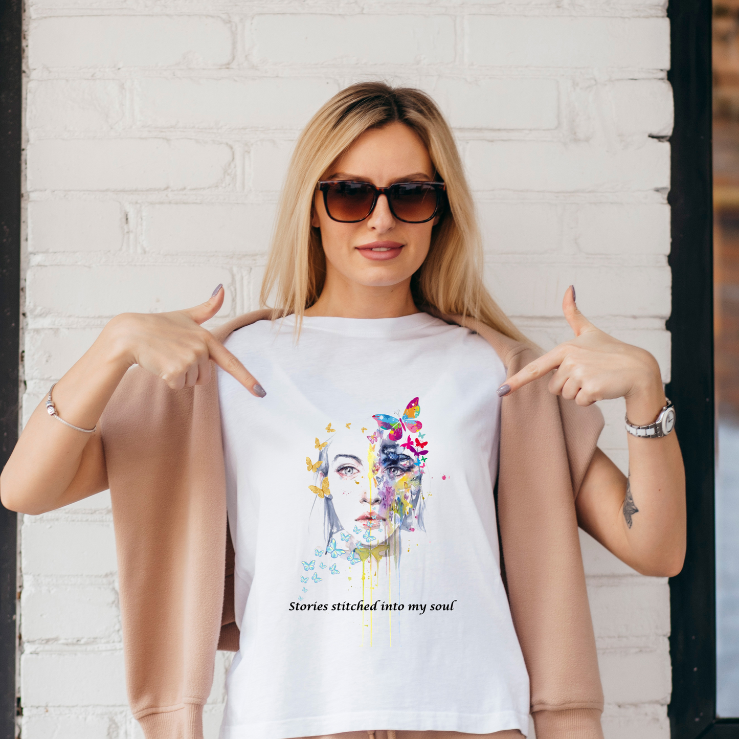 Women Printed Cotton T Shirt | Round Neck | Half Sleeves| 100% Cotton | Regular Fit T-Shirt | Teen | Teen Vibes