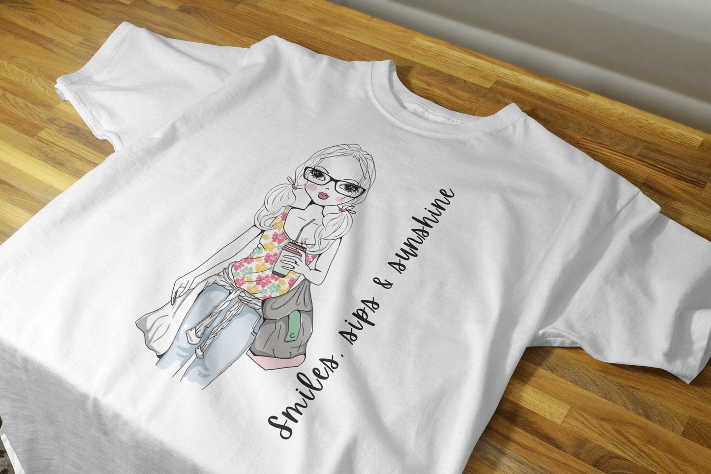 Women Printed Cotton T Shirt | Round Neck | Half Sleeves| 100% Cotton | Regular Fit T-Shirt | Teen | Teen Vibes