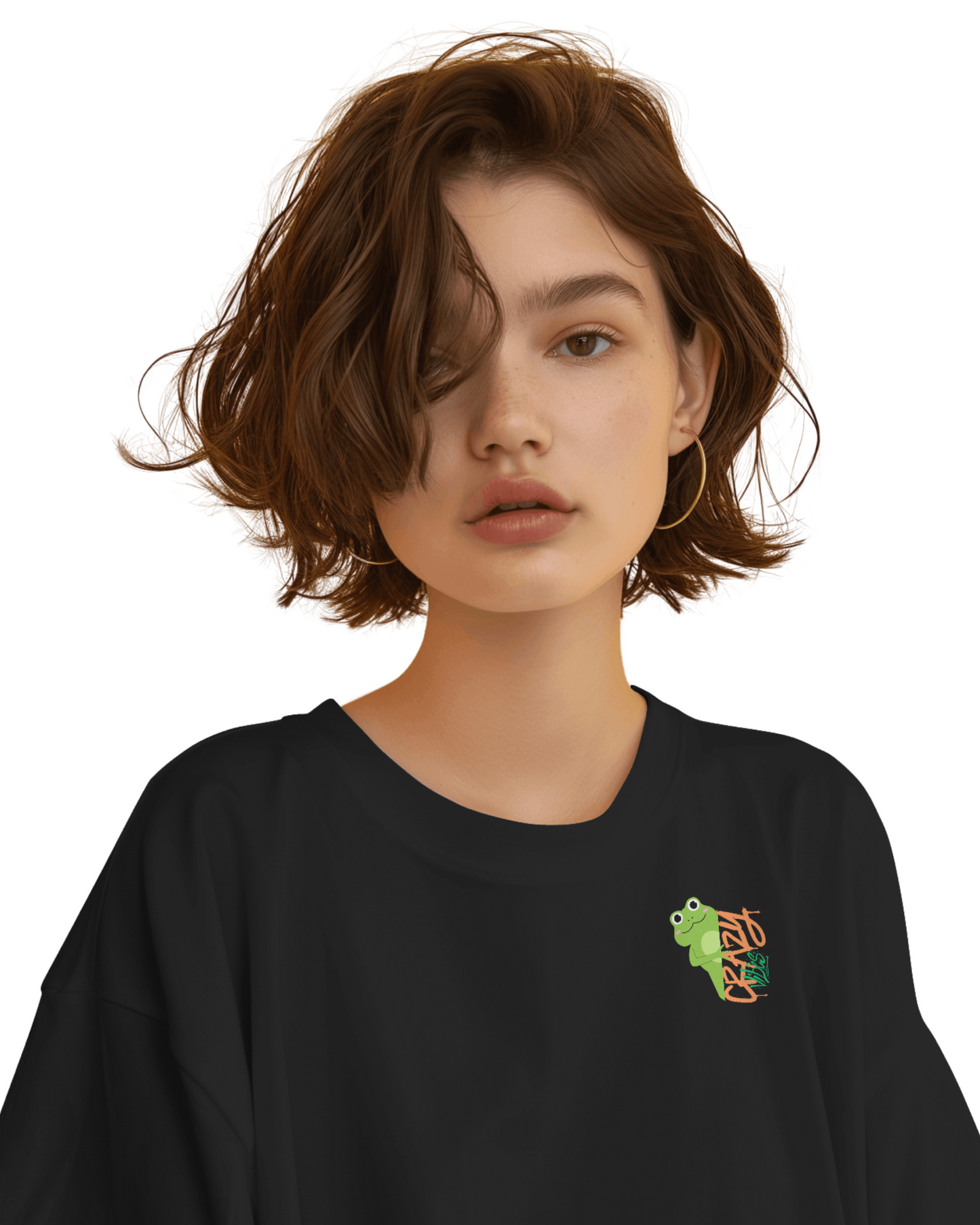 Oversize | Unisex Printed Cotton T Shirt | Round Neck | Half Sleeves|100% Cotton | Women | Men | Teen | Teen Vibes