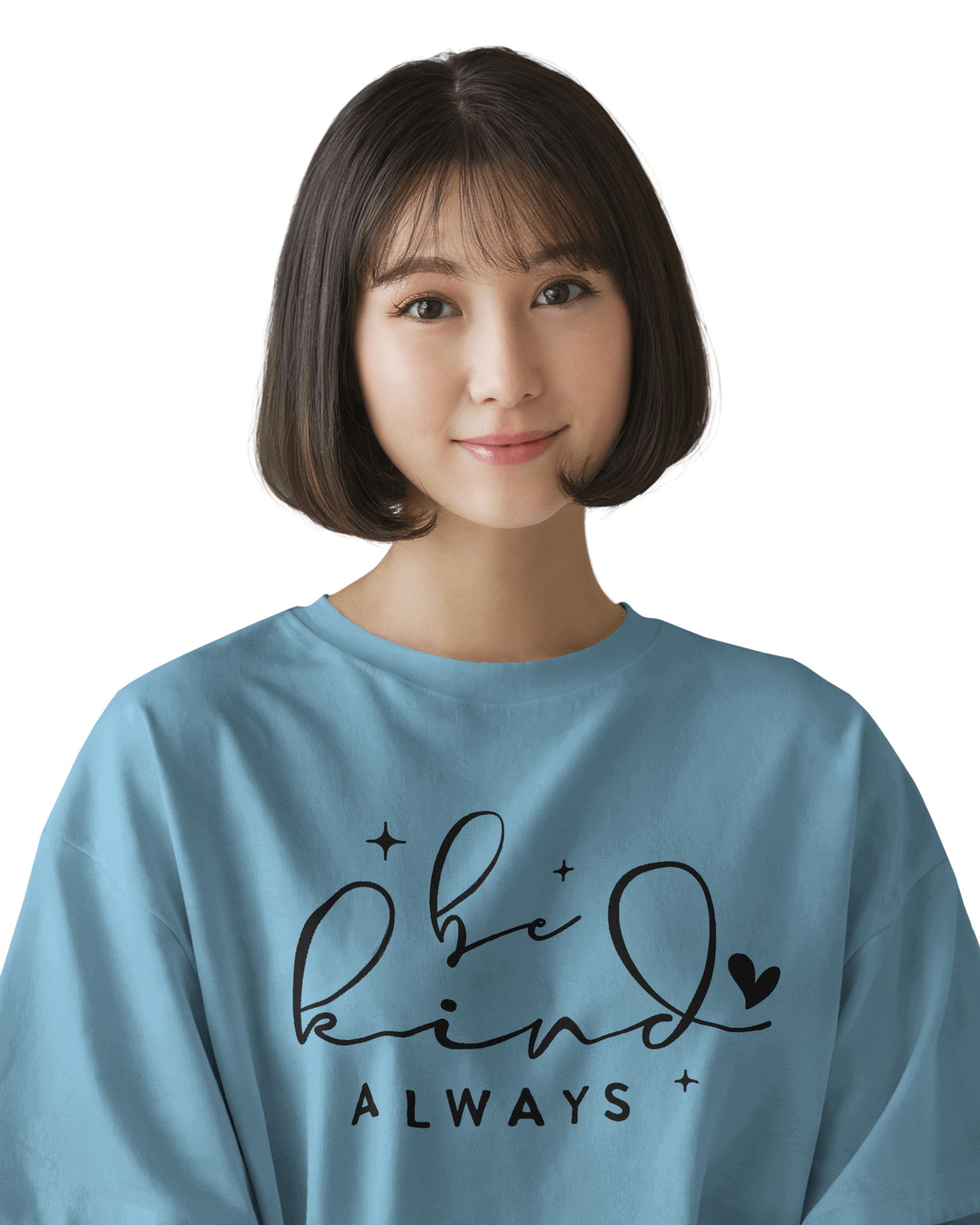 Women Oversize Tee | Printed | 100% Cotton T Shirt | Round Neck | Half Sleeves| Designed by NEOX | Vibrant Colors