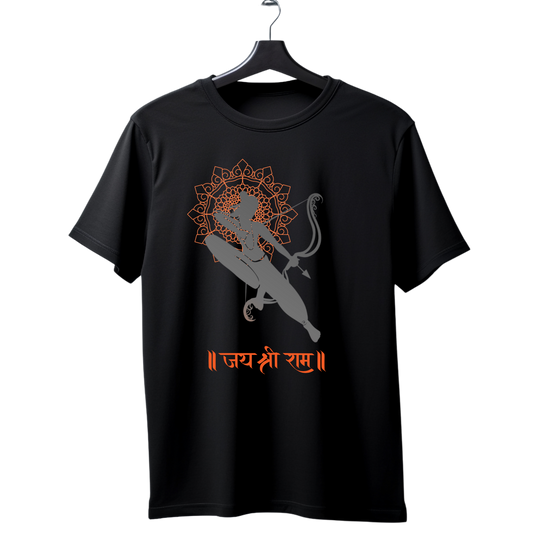 Unisex Printed Cotton T Shirt | Aastha | Trust | Belief | Round Neck | Half Sleeves|100% Cotton Regular Fit T-Shirt | Women | Men | Teen | Teen Vibes