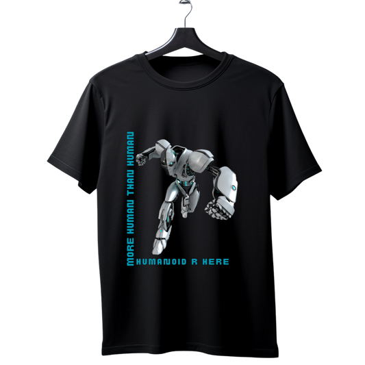 Men’s Printed Cotton T Shirt | Futuristic |Round Neck | Half Sleeves|100% Cotton | Regular Fit T-Shirt | Teens | Teen Vibes