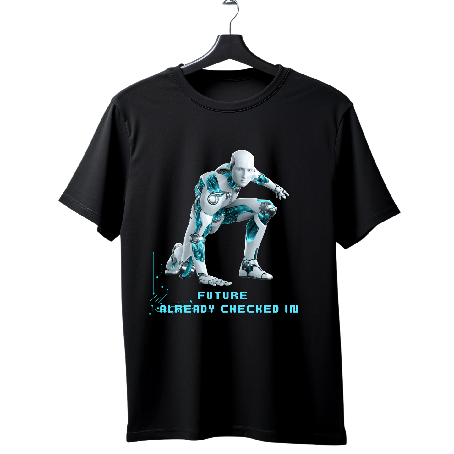 Men’s Printed Cotton T Shirt | Futuristic |Round Neck | Half Sleeves|100% Cotton | Regular Fit T-Shirt | Teens | Teen Vibes