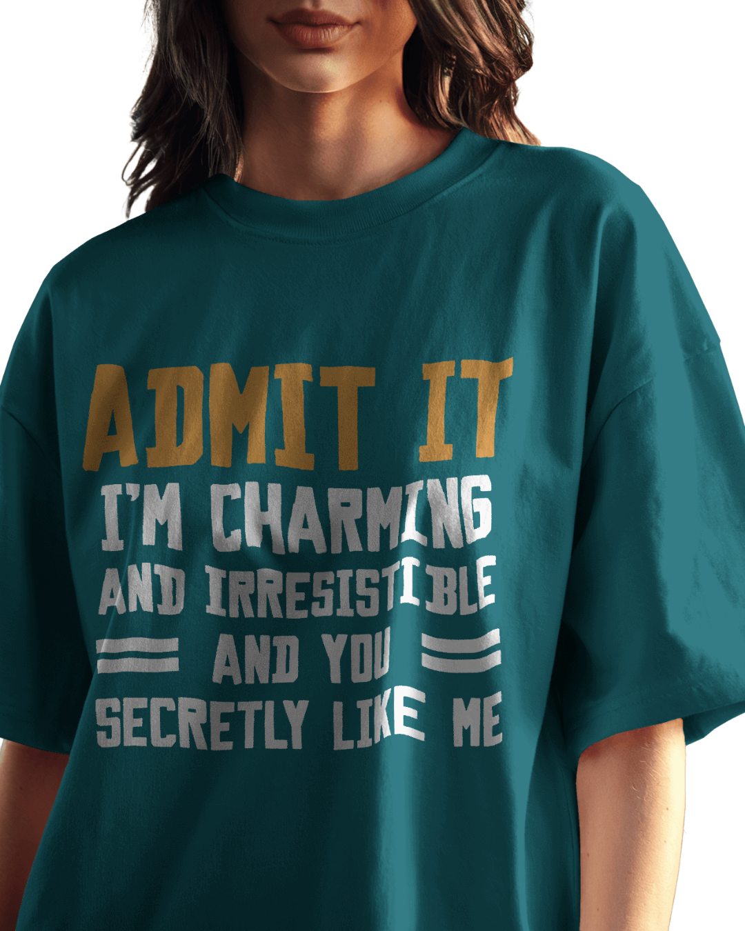 Women Oversize Tee |Street wear | Casual Wear | 100% Cotton T Shirt | Round Neck | Half Sleeves| Vibrant Colors