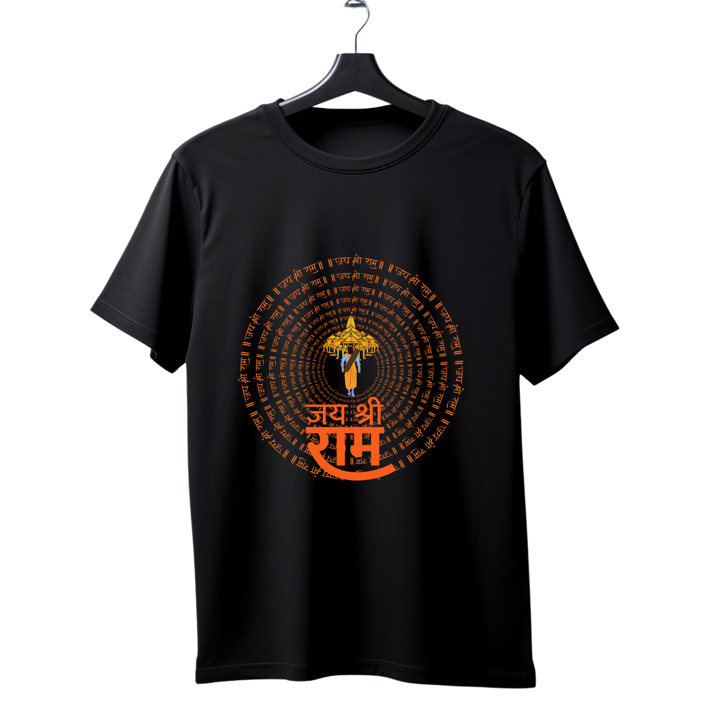 Unisex Printed Cotton T Shirt | Aastha | Trust | Belief | Round Neck | Half Sleeves|100% Cotton Regular Fit T-Shirt | Women | Men | Teen | Teen Vibes