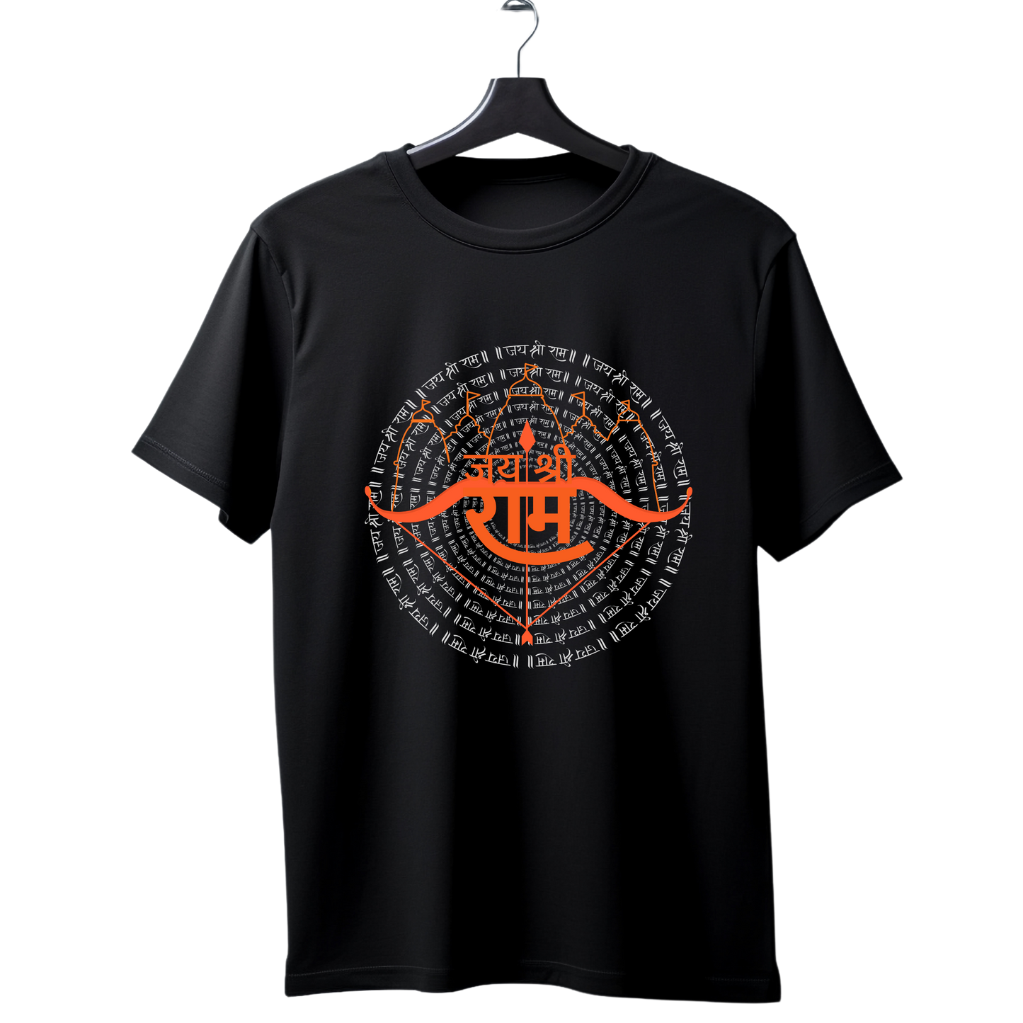 Unisex Printed Cotton T Shirt | Aastha | Trust | Belief | Round Neck | Half Sleeves|100% Cotton Regular Fit T-Shirt | Women | Men | Teen | Teen Vibes