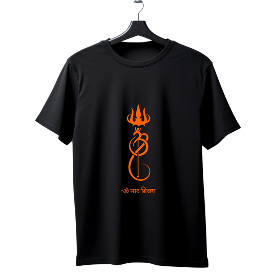 Unisex Printed Cotton T Shirt | Aastha | Trust | Belief | Round Neck | Half Sleeves|100% Cotton Regular Fit T-Shirt | Women | Men | Teen | Teen Vibes