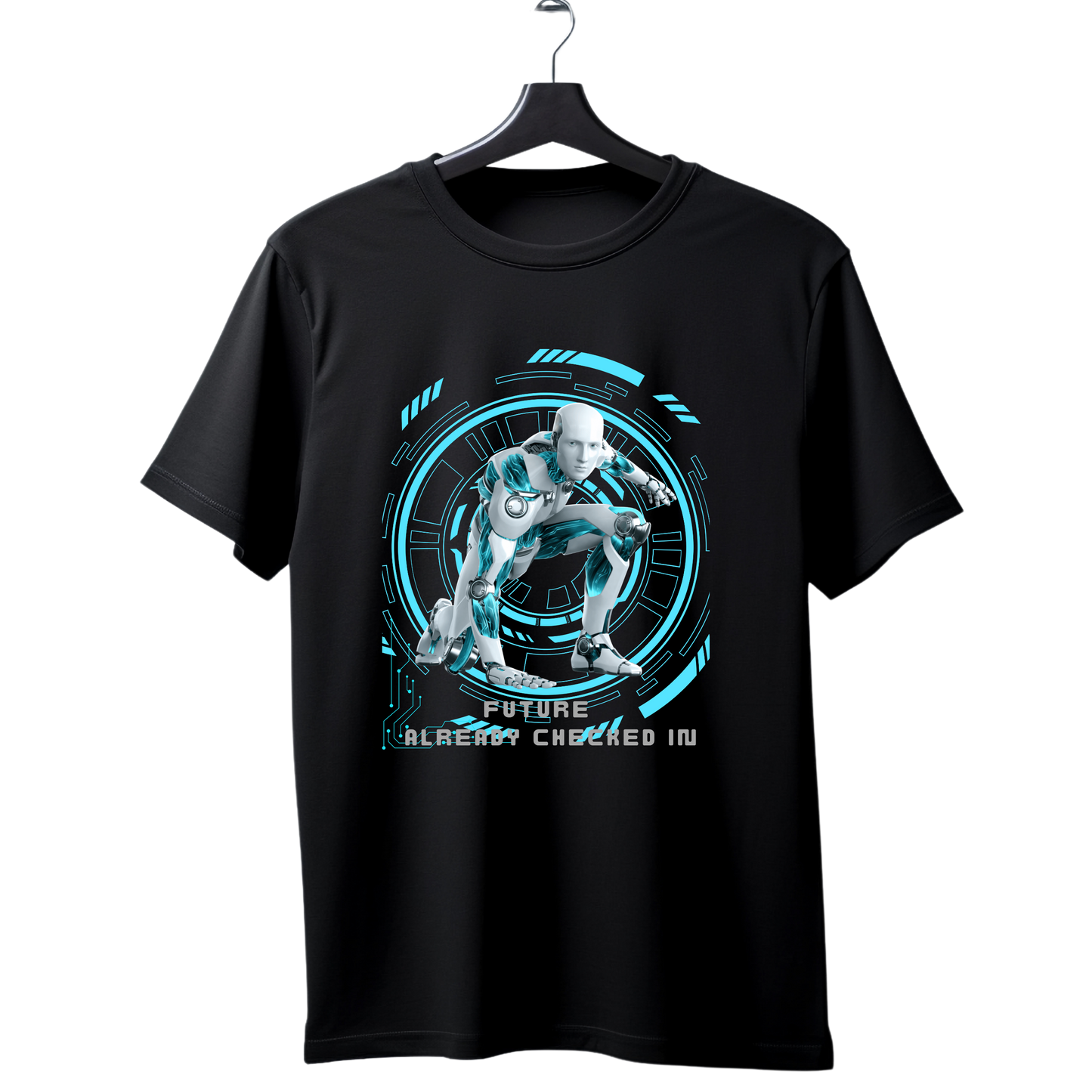 Men’s Printed Cotton T Shirt | Futuristic |Round Neck | Half Sleeves|100% Cotton | Regular Fit T-Shirt | Teens | Teen Vibes