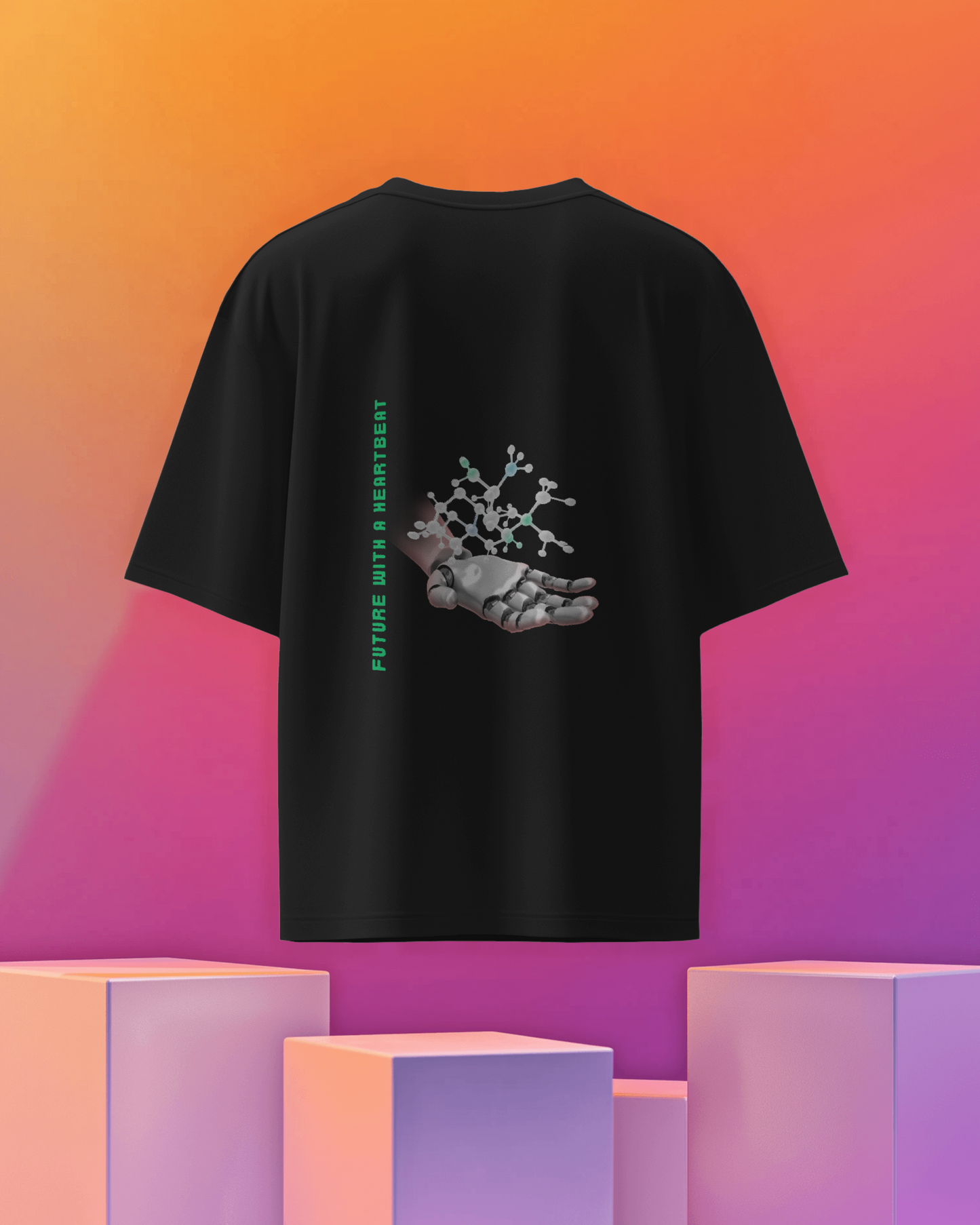 Oversize | Unisex Printed Cotton T Shirt | Round Neck | Half Sleeves|100% Cotton | Women | Men | Teen | Teen Vibes