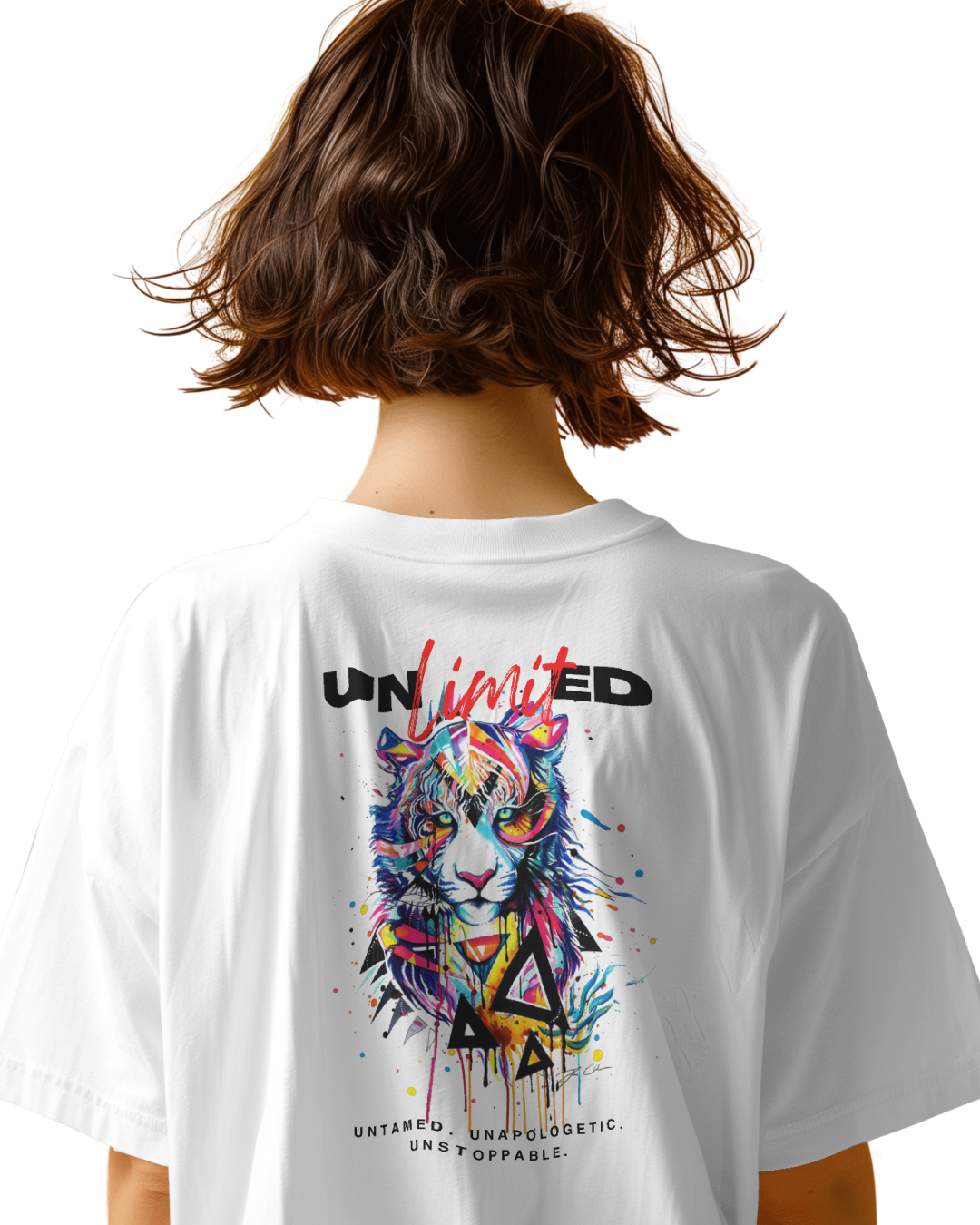 Oversize | Unisex Printed Cotton T Shirt | Round Neck | Half Sleeves|100% Cotton | Women | Men | Teen | Teen Vibes